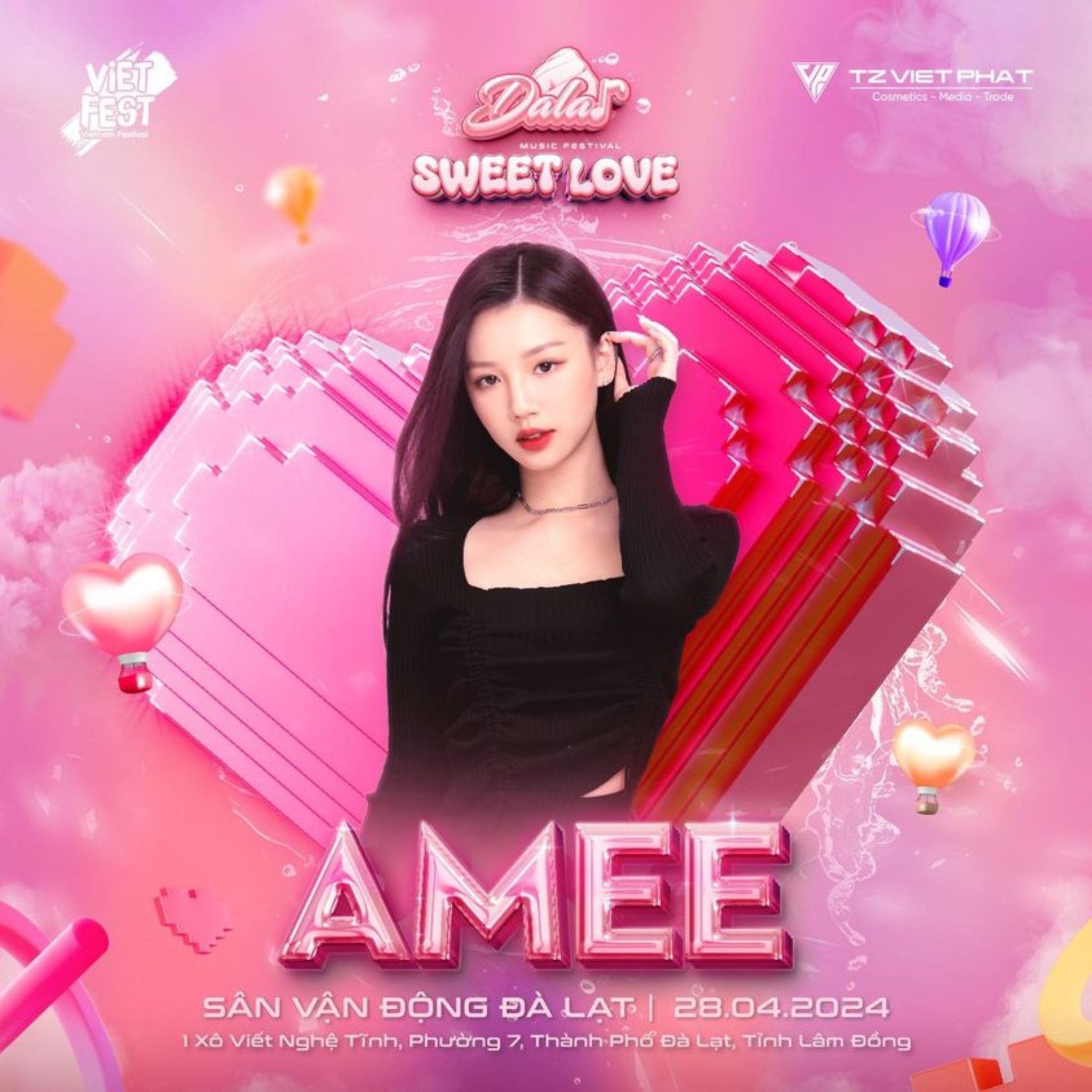 Ca sĩ Amee - Dalat Music Festival 2024 - Sweet Love
