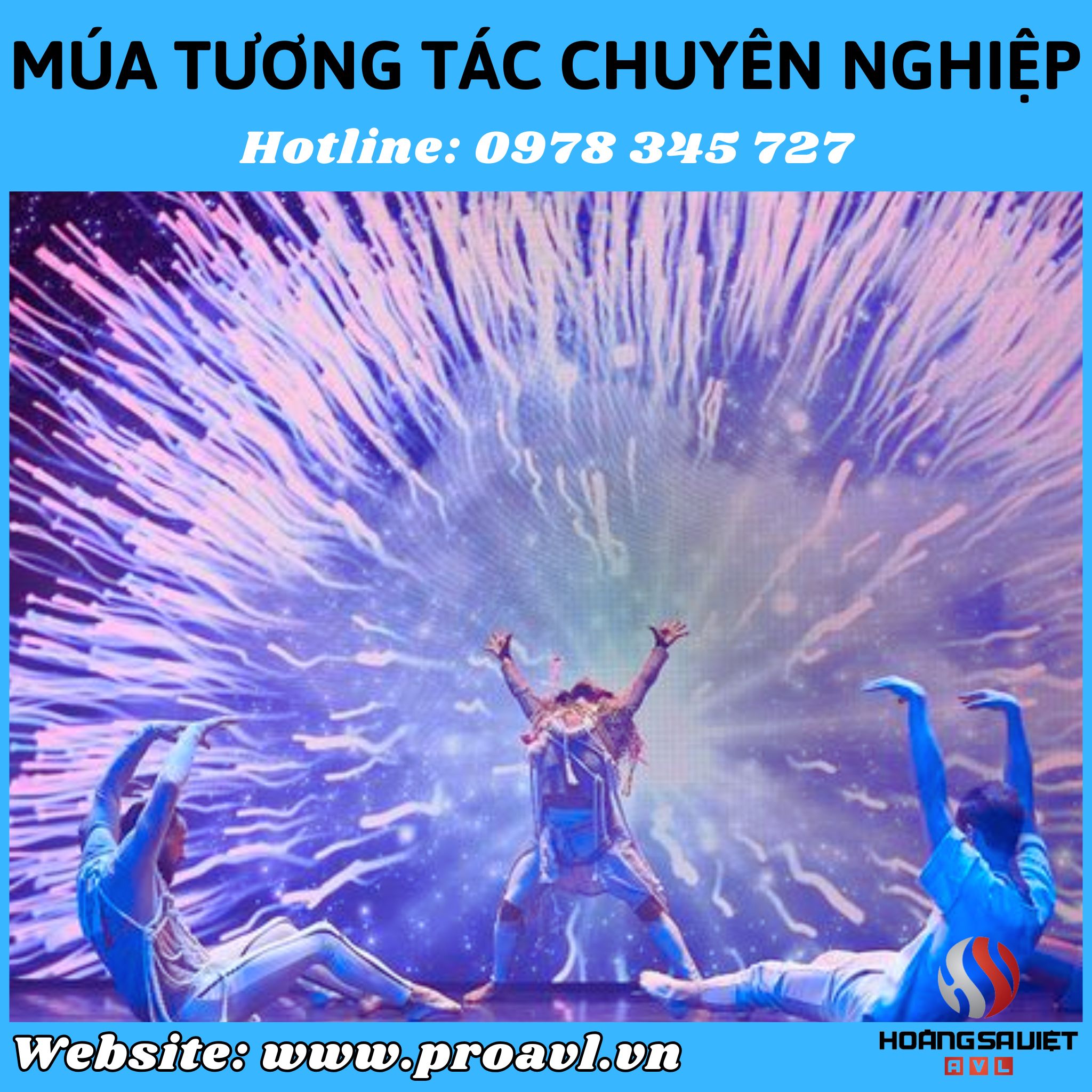 Interactive dance group rental service in Hanoi
