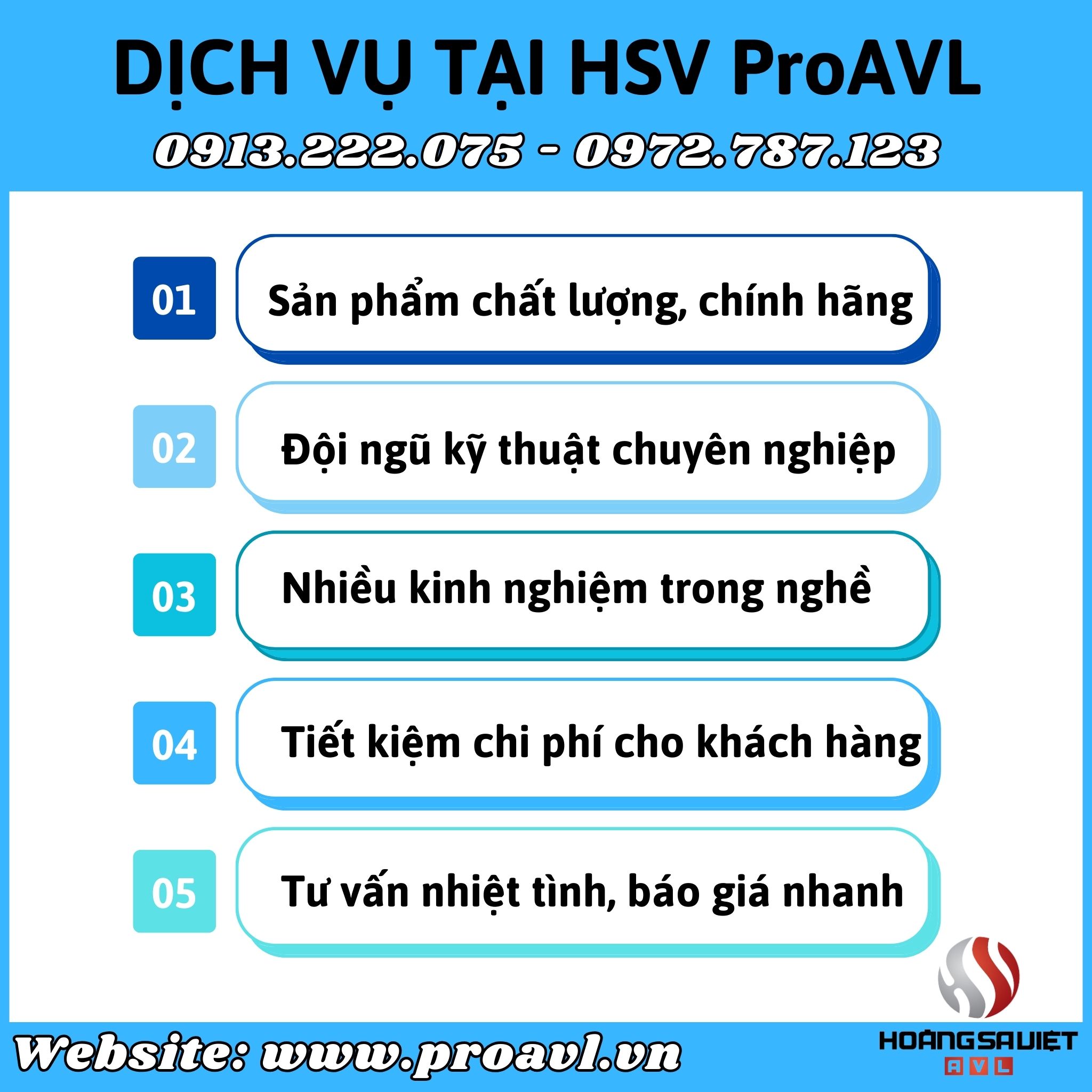 Why should you use the service at HSV ProAVL?