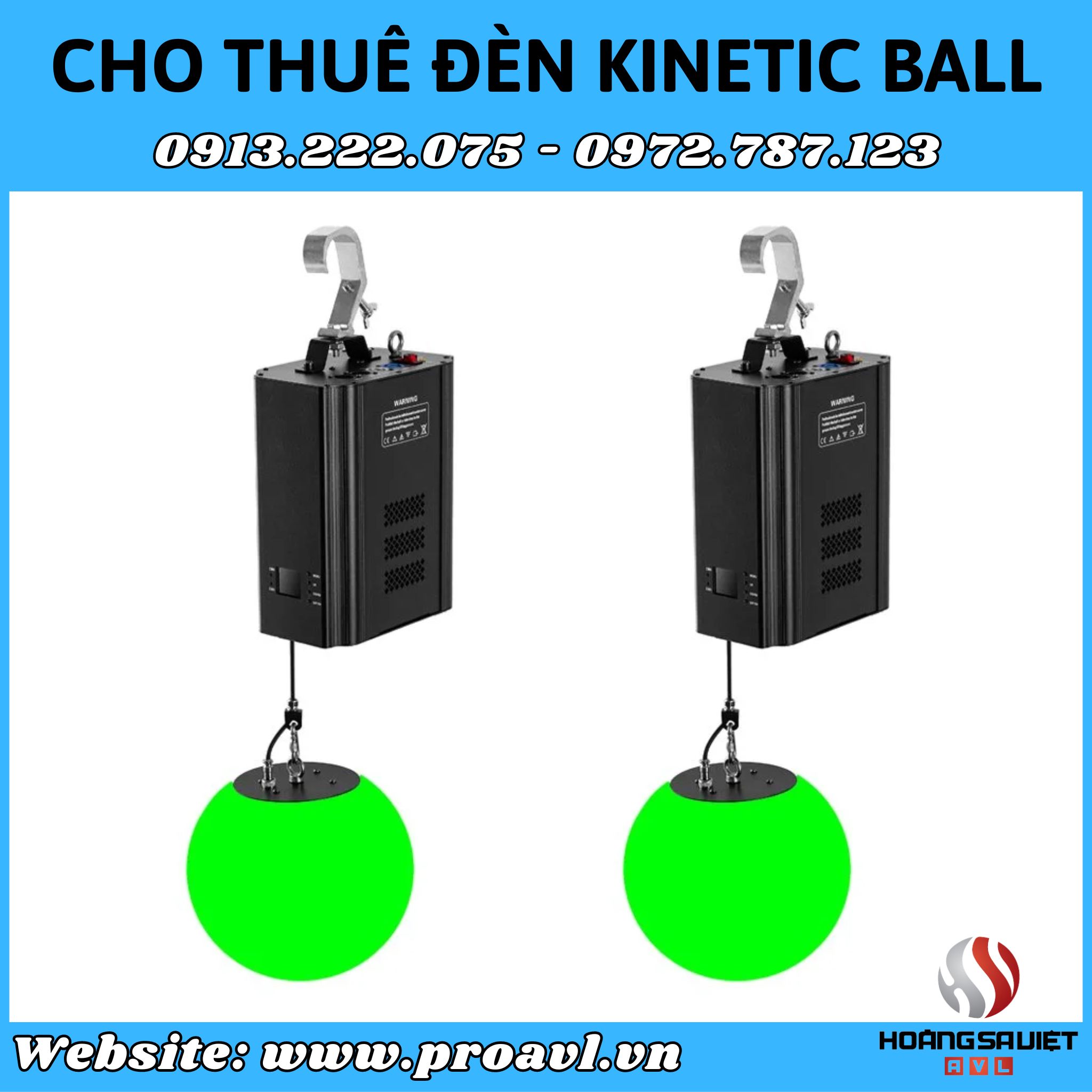 Kinetic Ball decorative lights for rent at HSV ProAVL