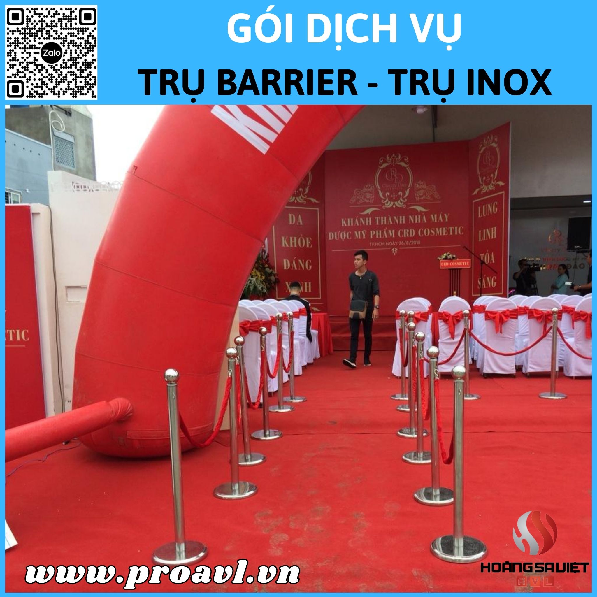 Cheap stainless steel pillars for rent in Hanoi