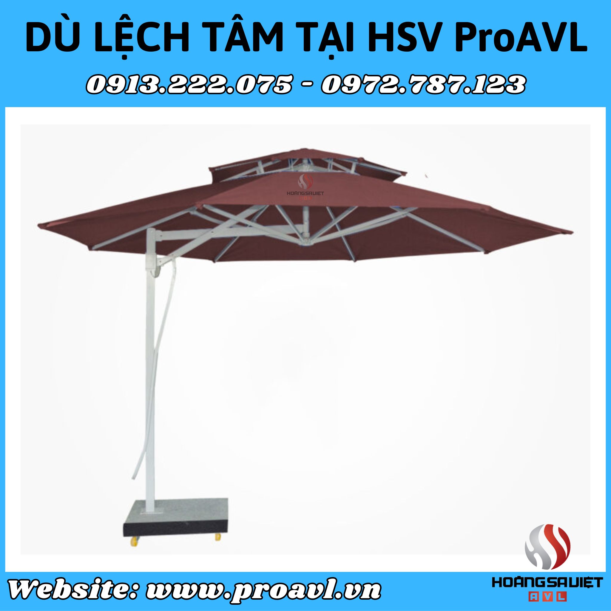 Cho thuê ô lệch tâm chất lượng tại Hà Nội 