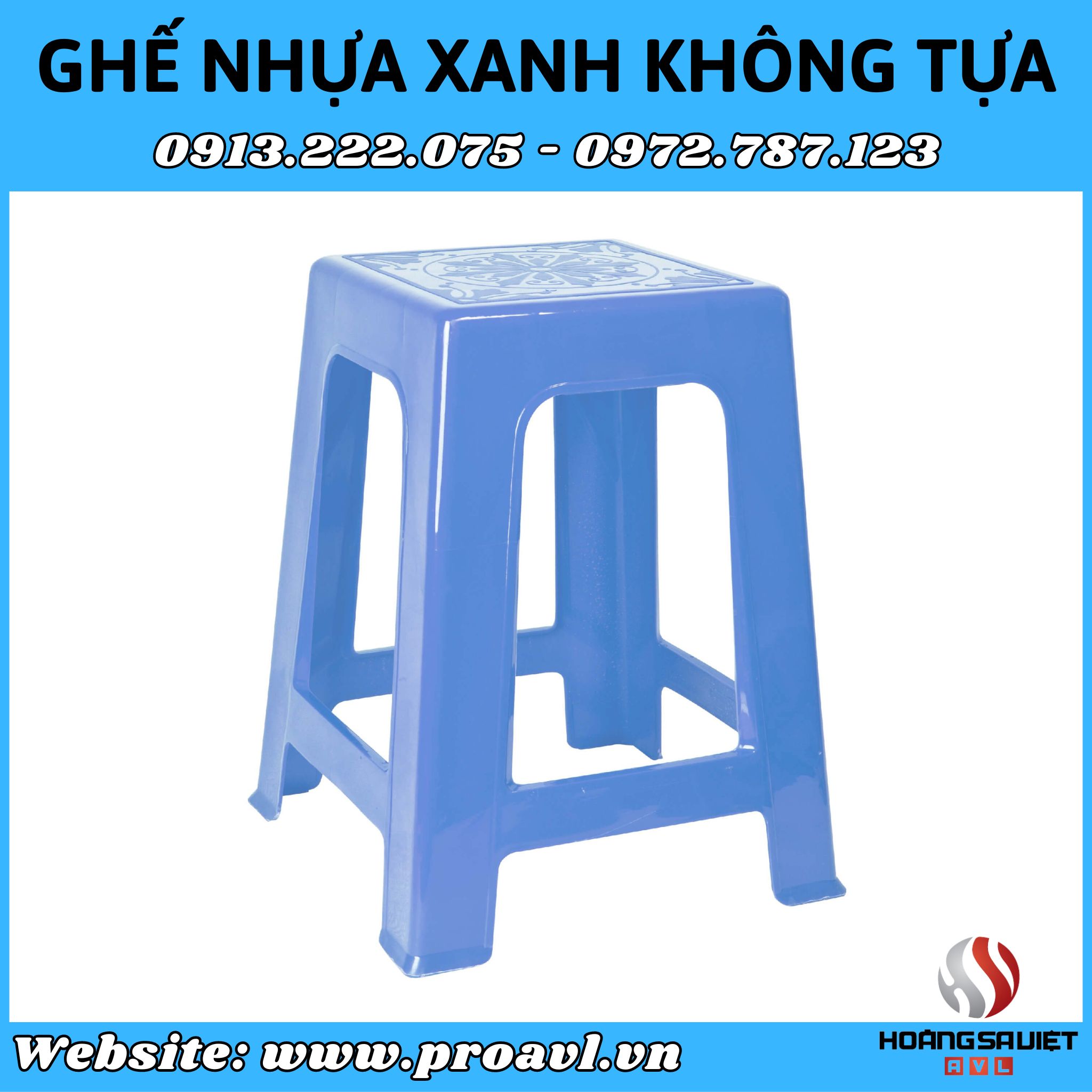 Cho thuê ghế nhựa cao - không tựa giá rẻ tại Hà Nội