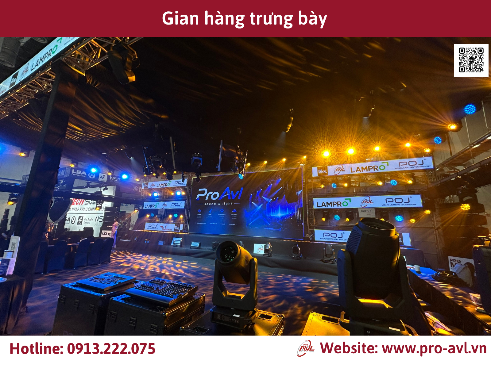 Gian hàng trưng bày
