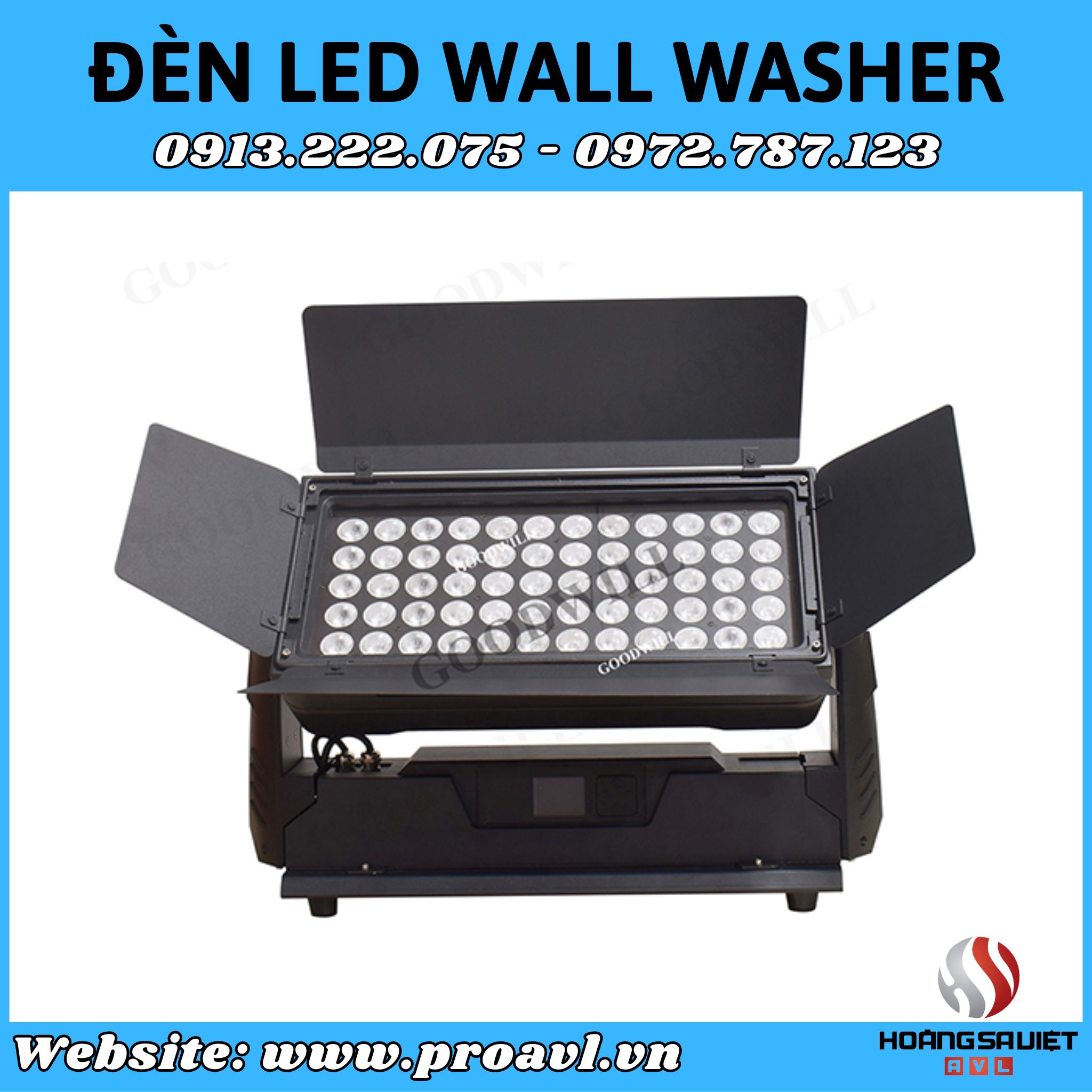 Dòng đèn LED Wall Washer chất lượng
