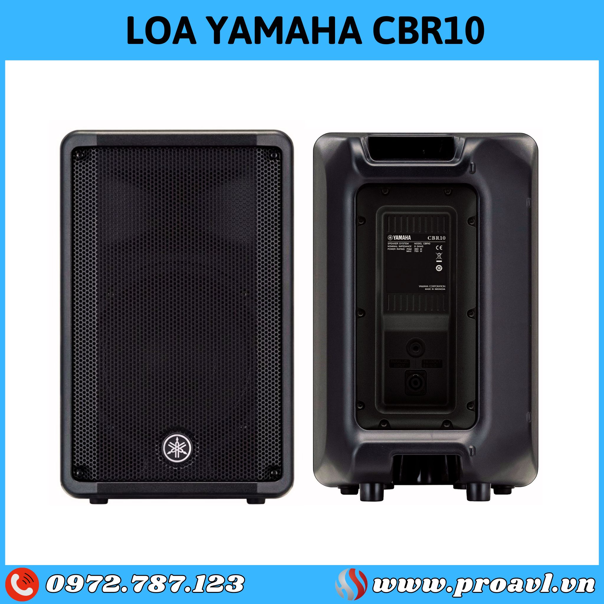 Genuine Yamaha CBR10 speakers at HSV ProAVL