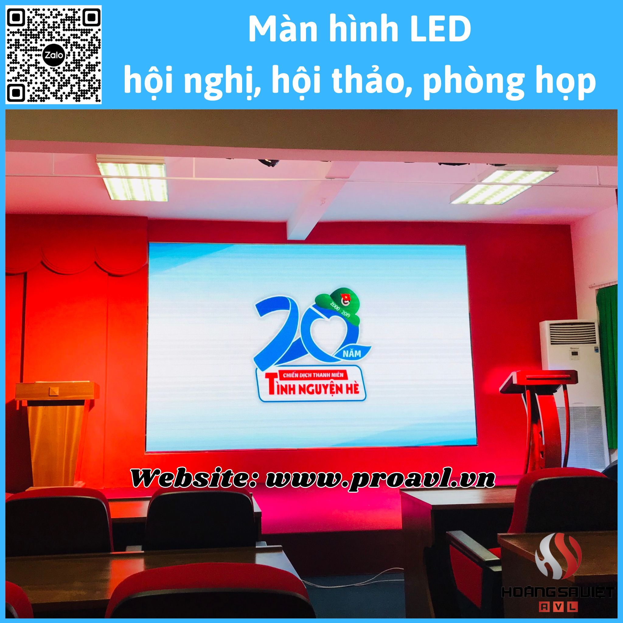 Construction & installation of indoor LED screens