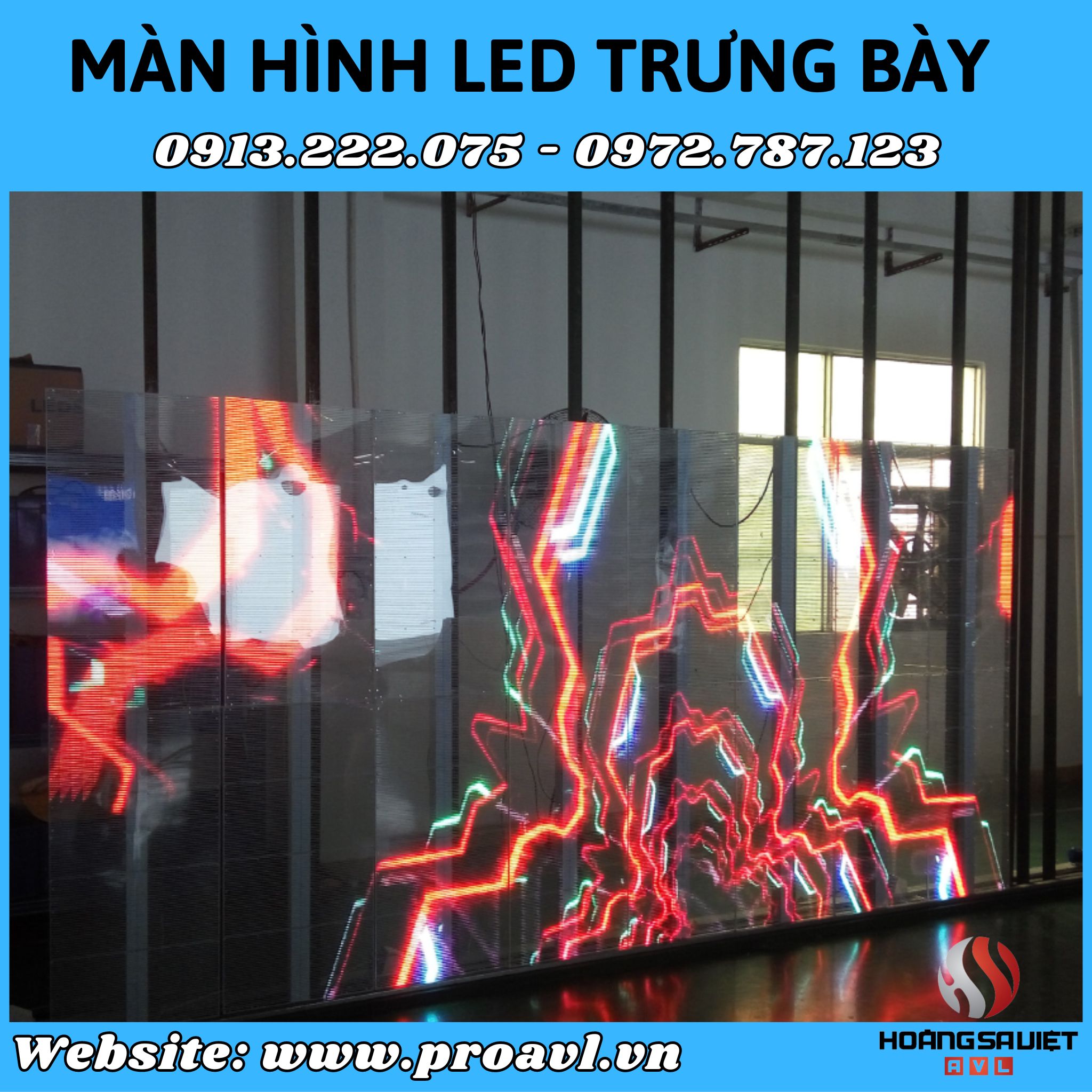 Selling and renting quality transparent LED screens nationwide