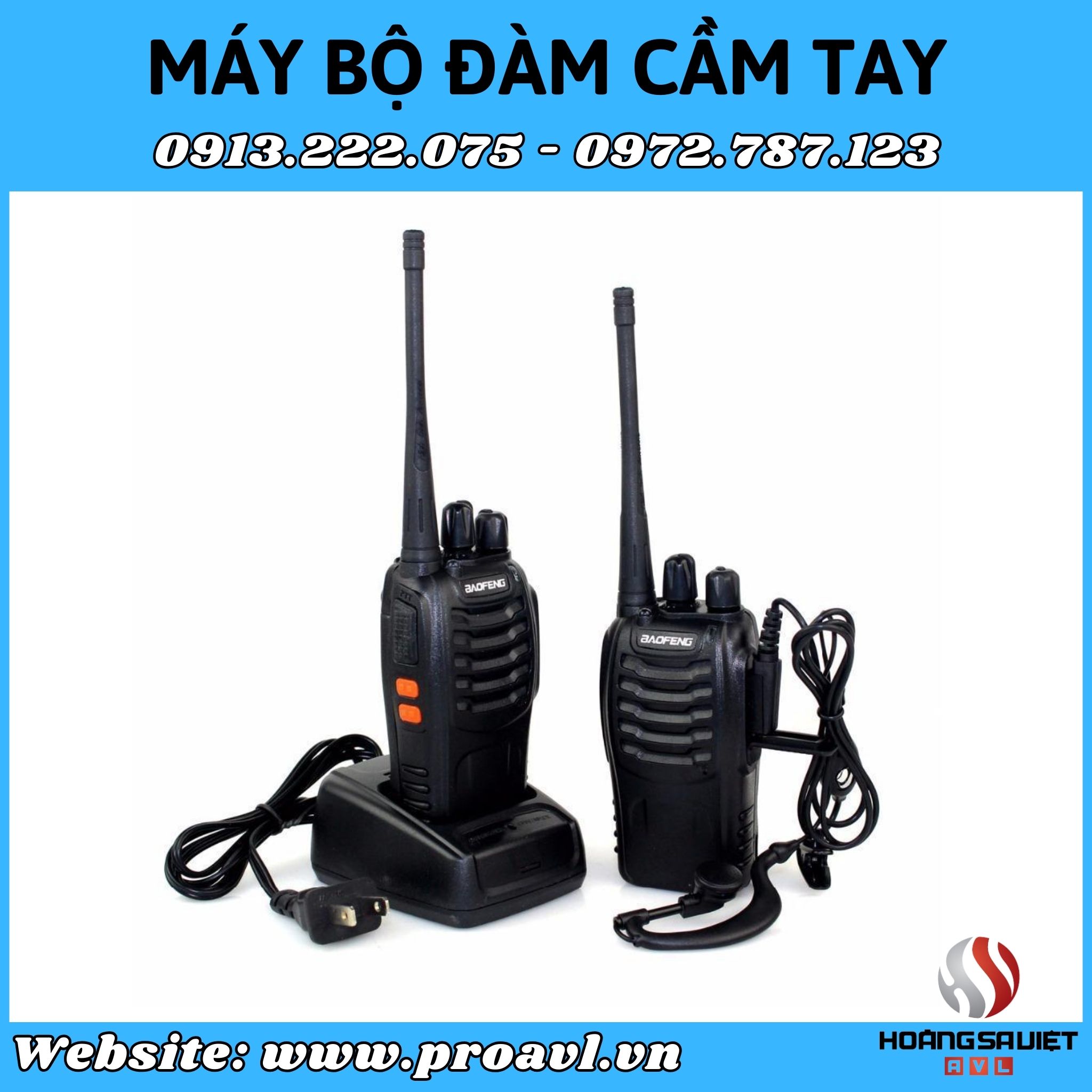 Cho thuê bộ đàm cầm tay tại HSV ProAVL 