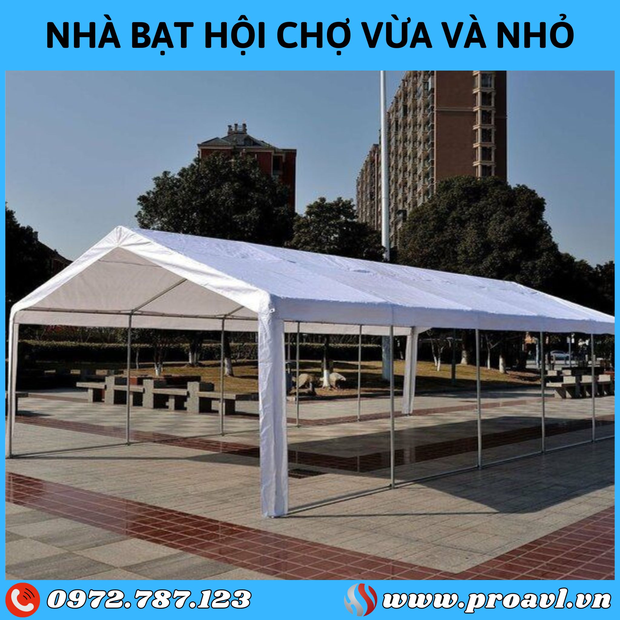 A-frame tent for rent