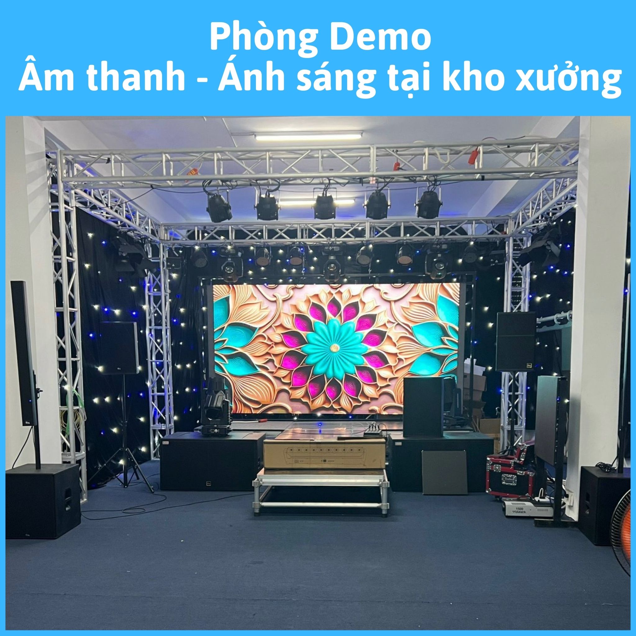 Photos of the warehouse at HSV ProAVL