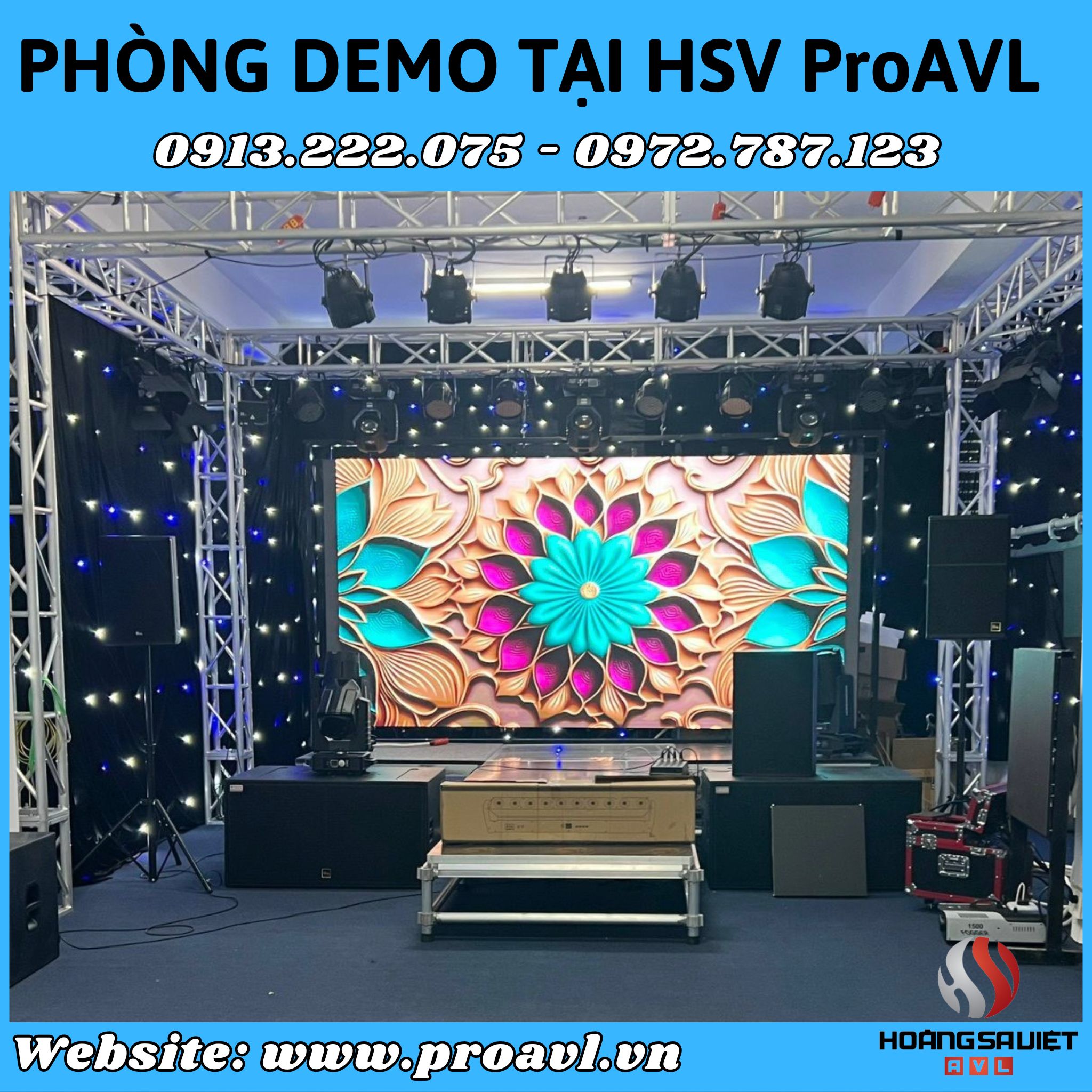 Sound - Lighting Demo Room at HSV ProAVL