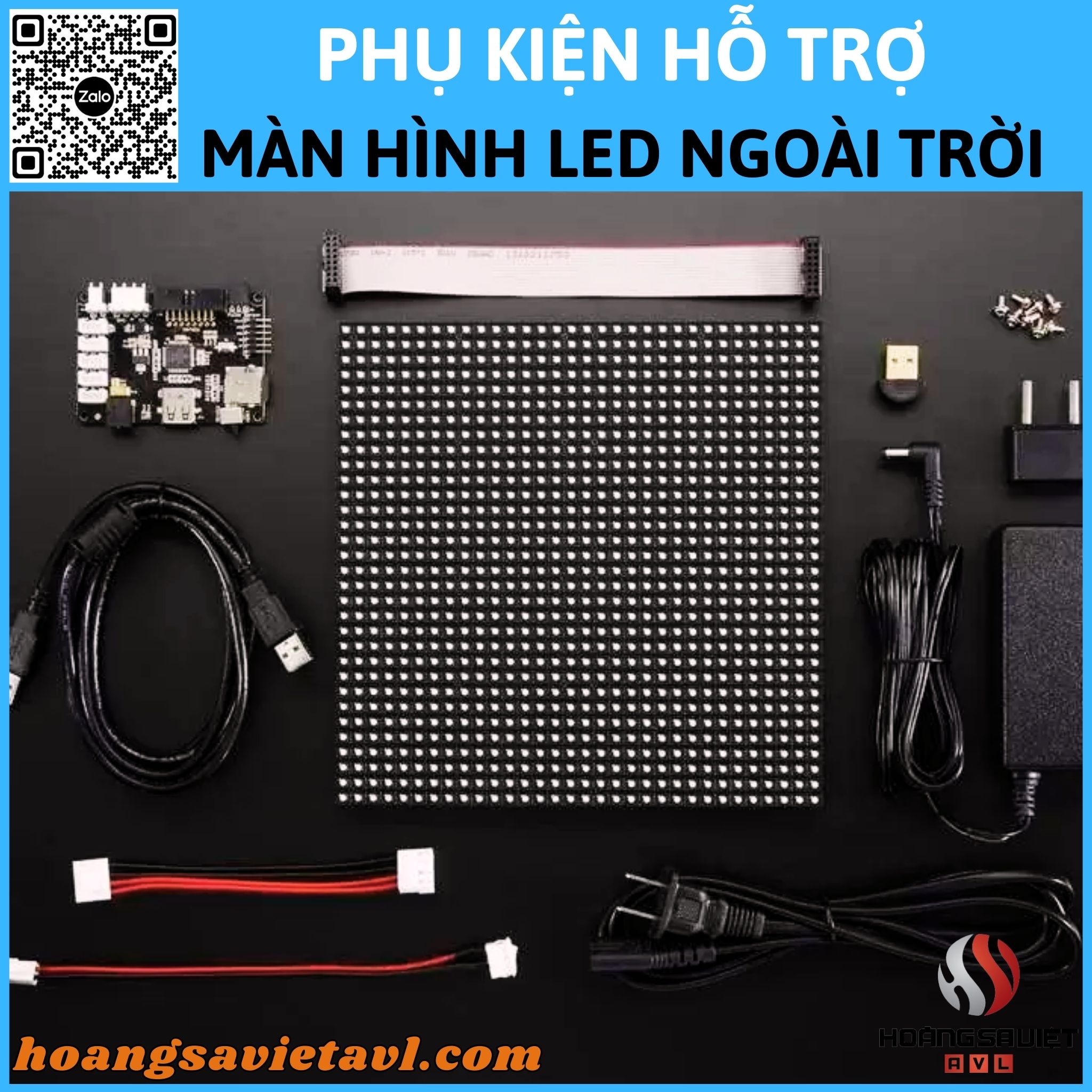 Phụ kiện hỗ trợ màn hình Led ngoài trời 