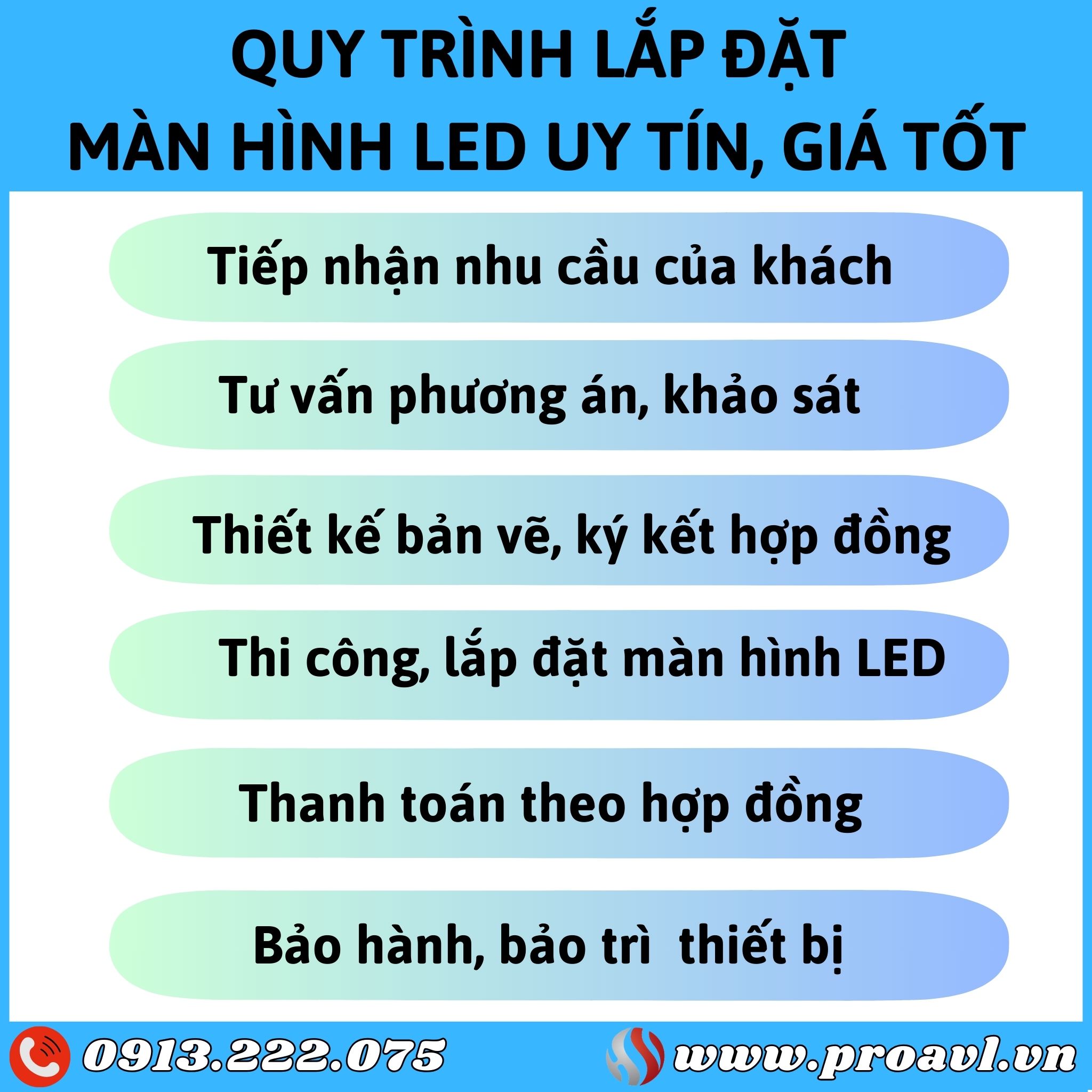 Construction and installation process of LED screens at HSV ProAVL