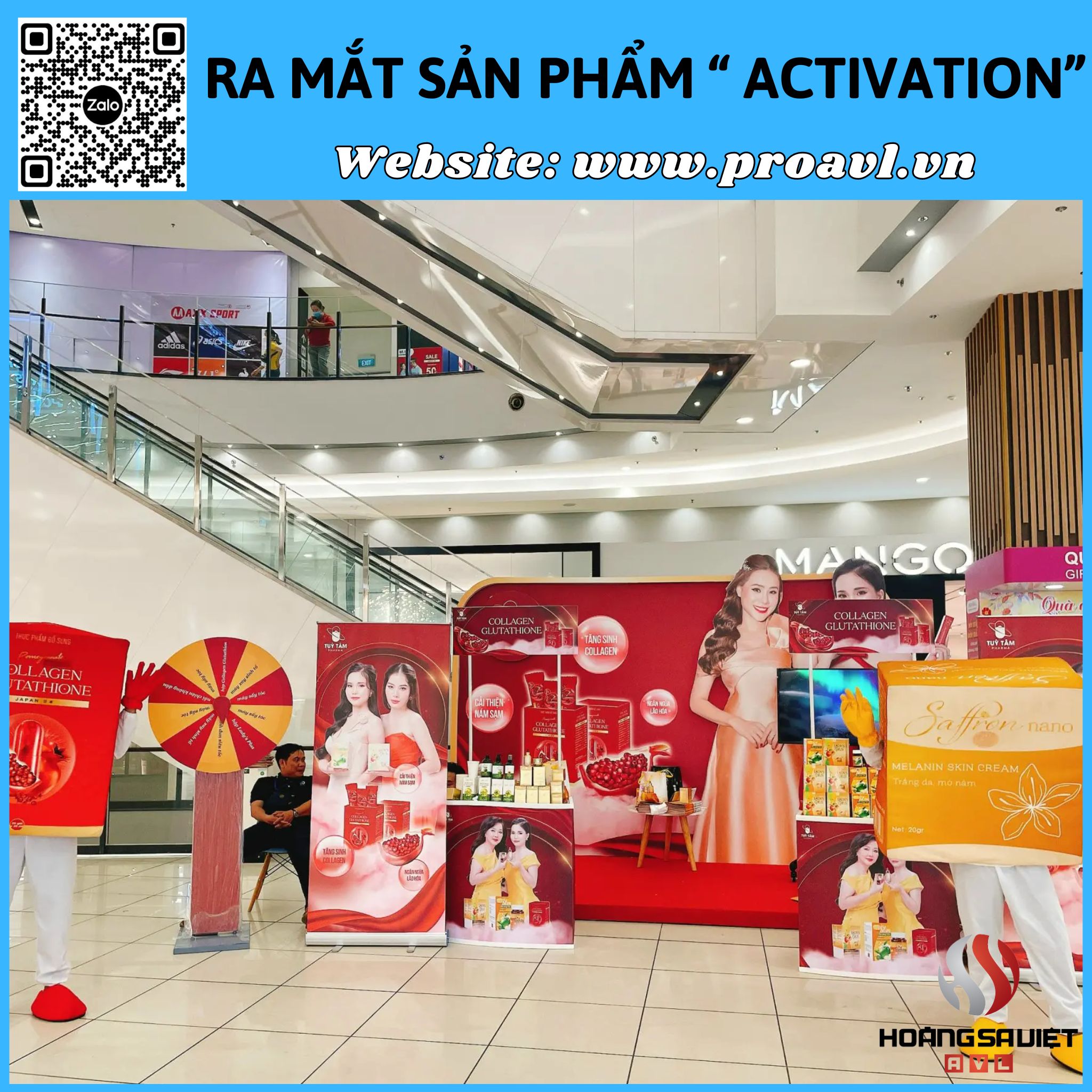 Organize a product launch ceremony - "Activation"