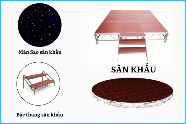 Các thiết bị sân khấu