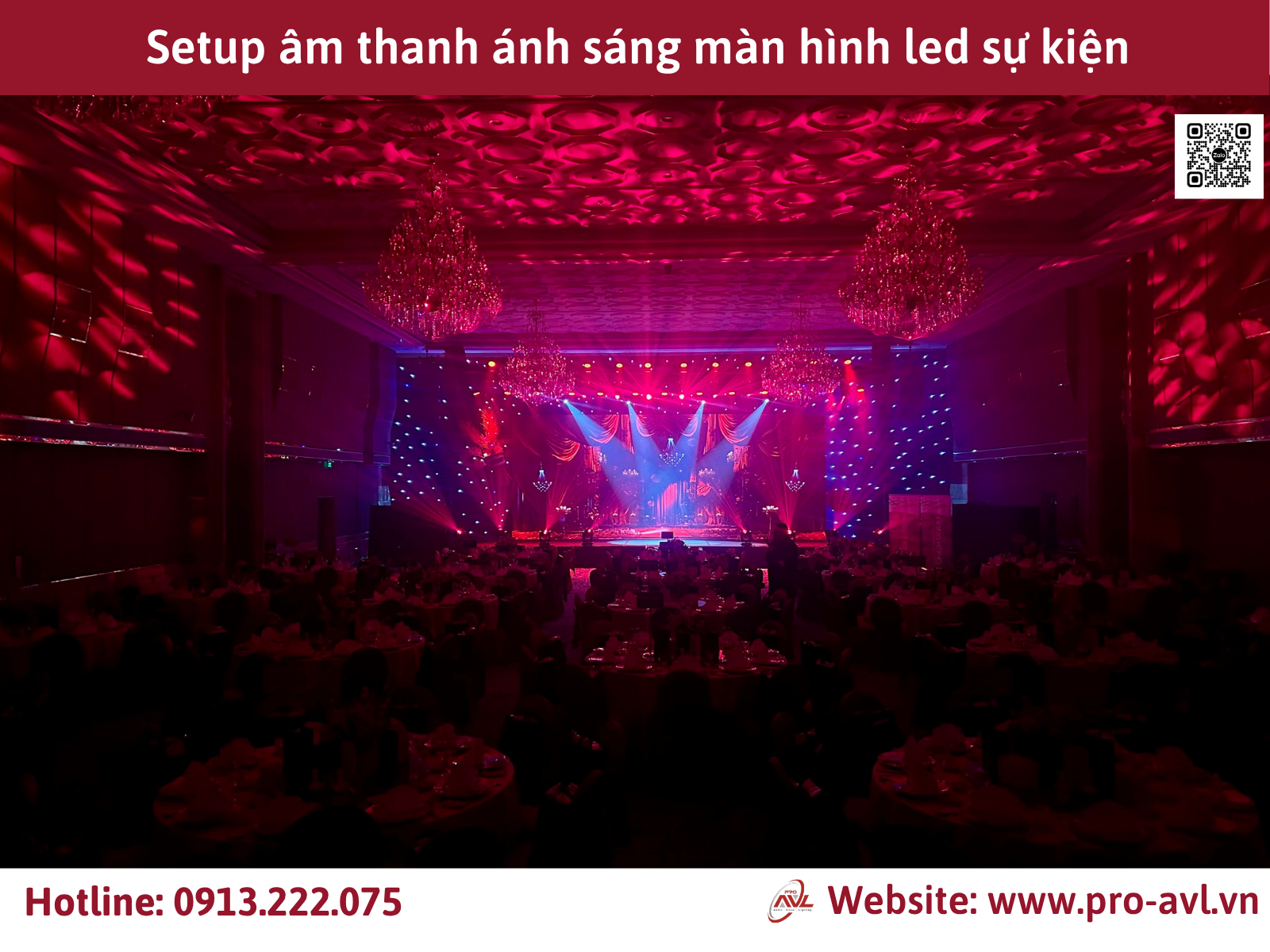Toàn cảnh sân khấu sự kiện