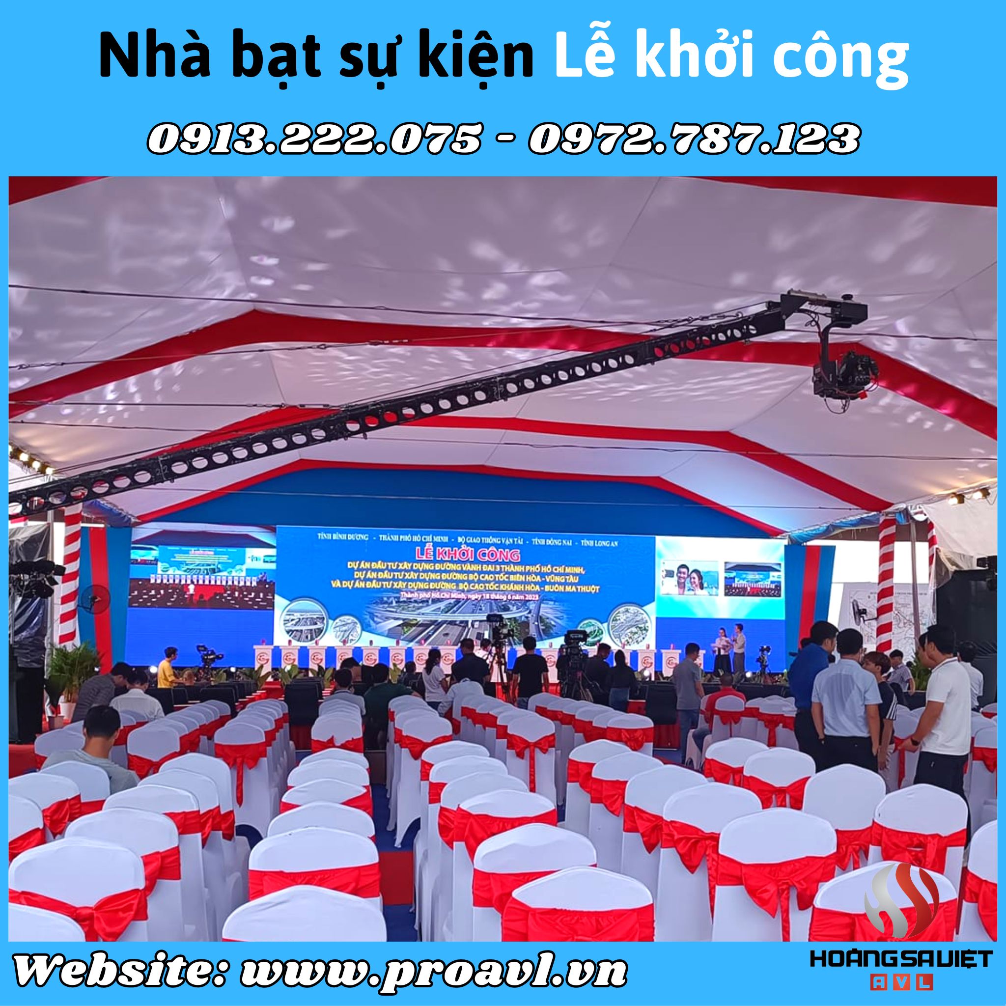 Event Tent Groundbreaking Ceremony