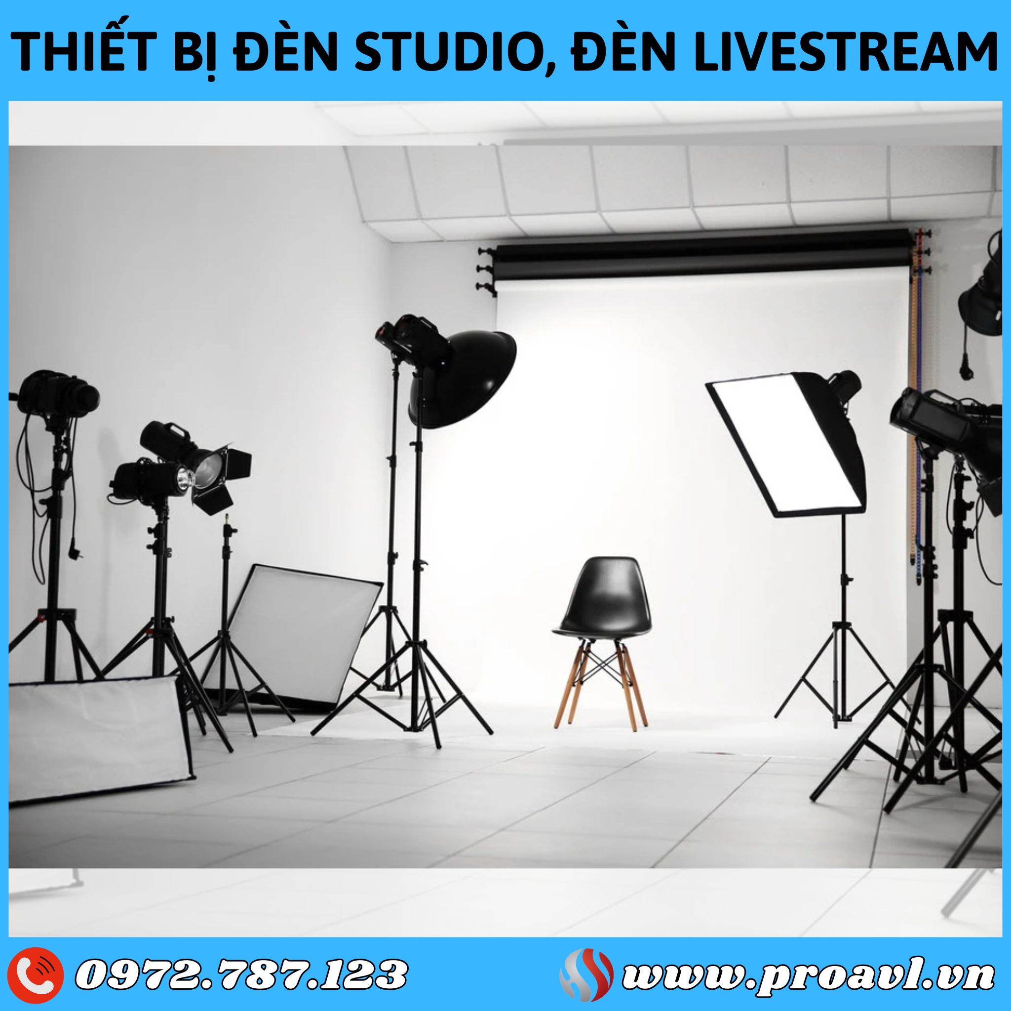 Live stream lights, studio lights