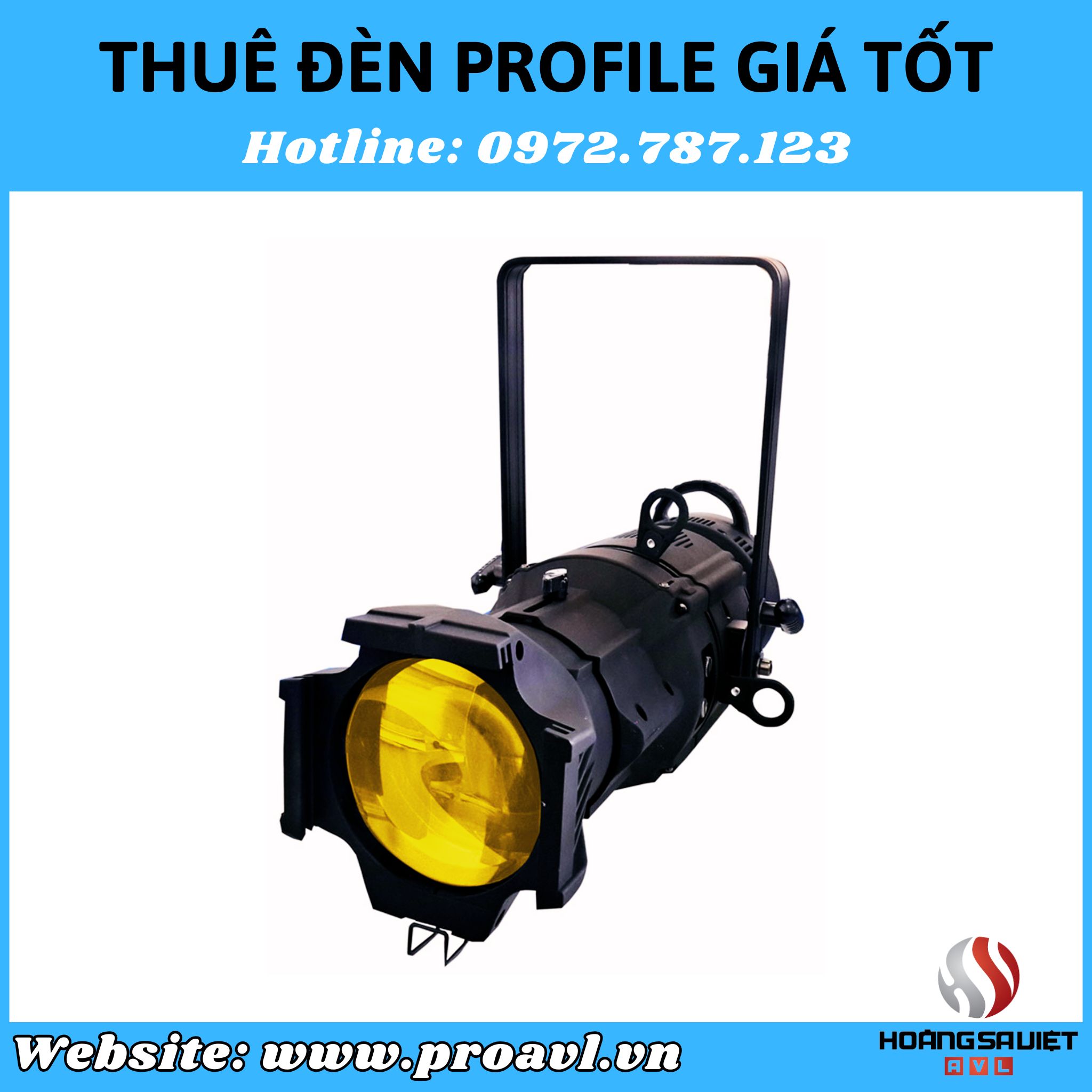 Sell ​​and rent stage profile lights at good prices