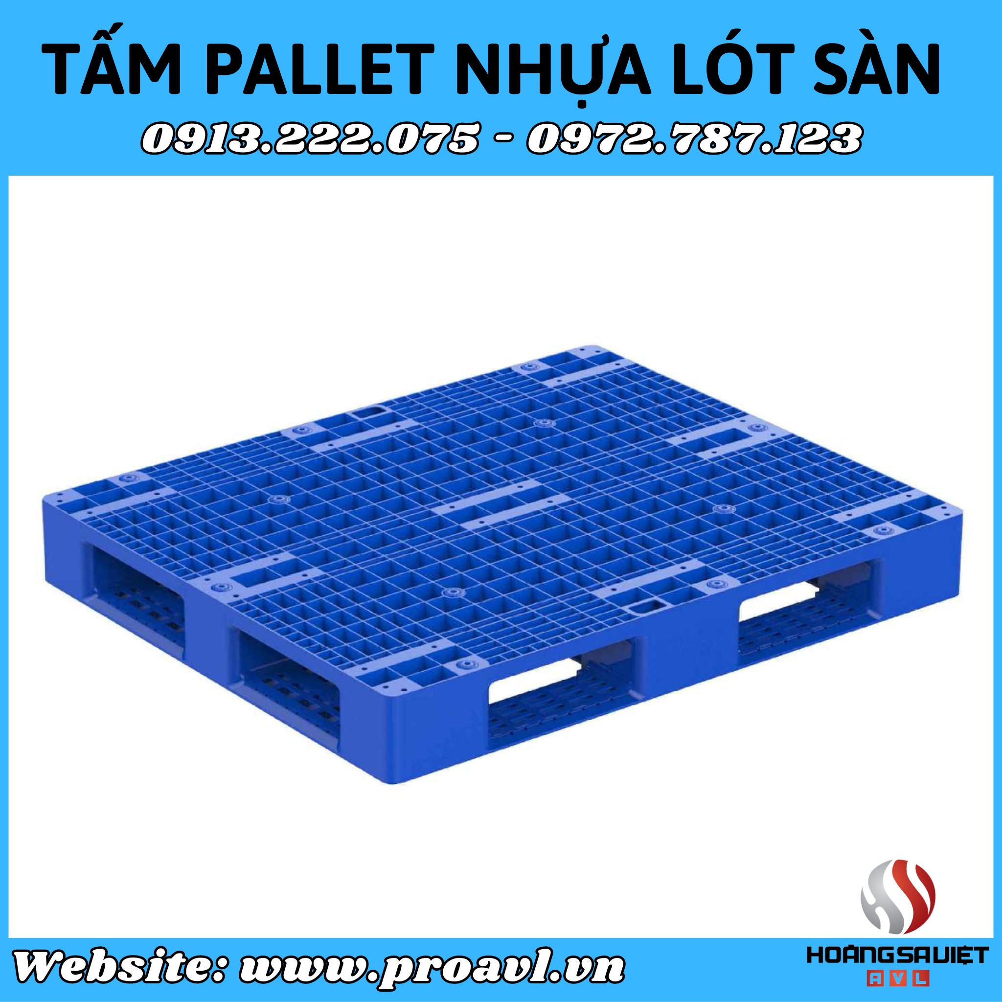 Tấm Pallet nhựa chất lượng tại HSV ProAVL