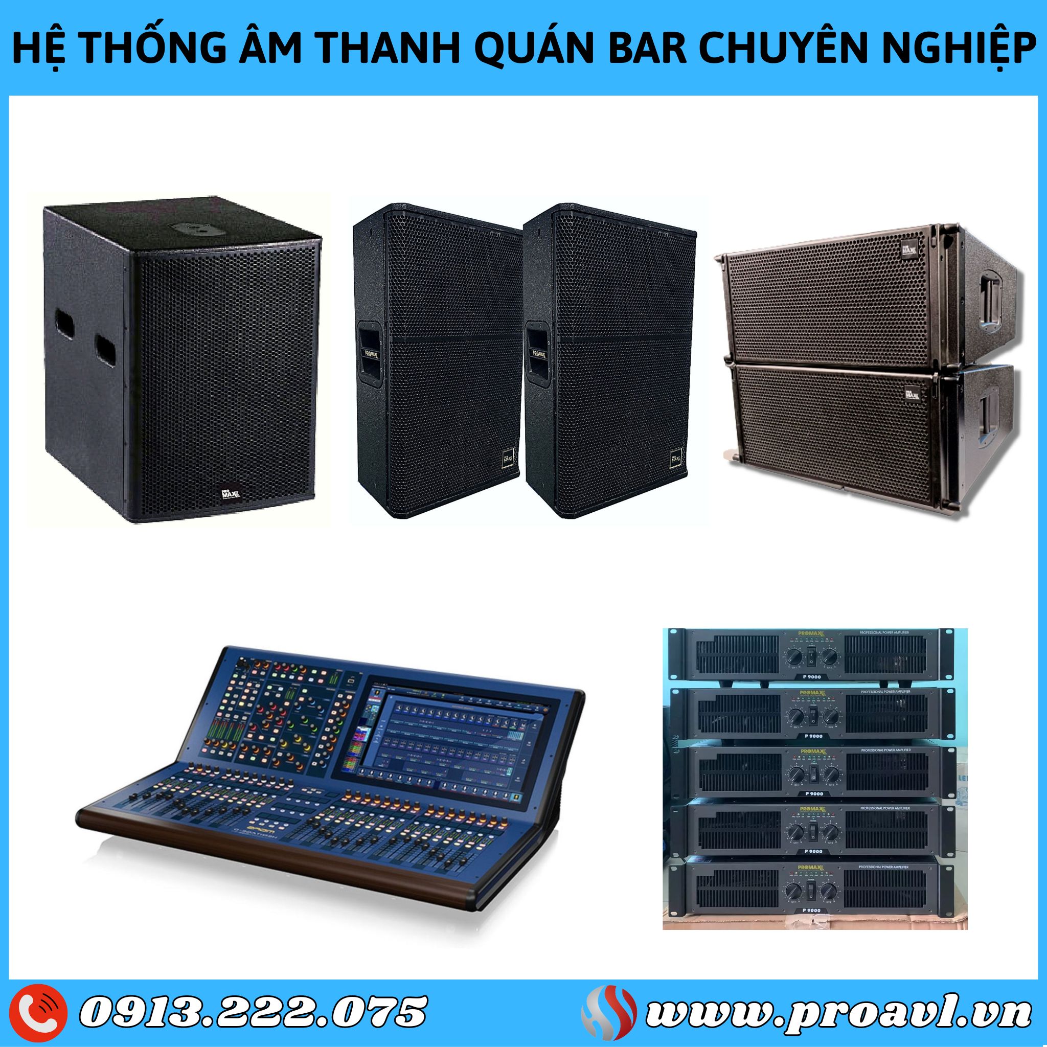 Hệ thống âm thanh quán bar tầm trung
