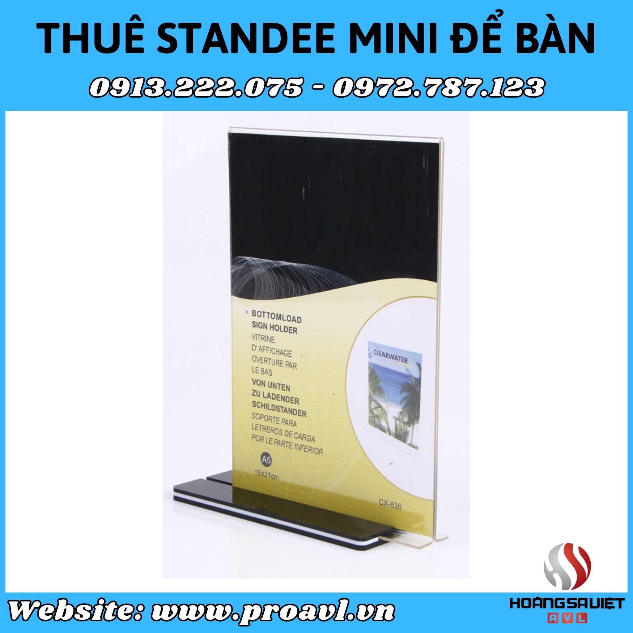 Rent a mini Stnadee for your desk in Hanoi