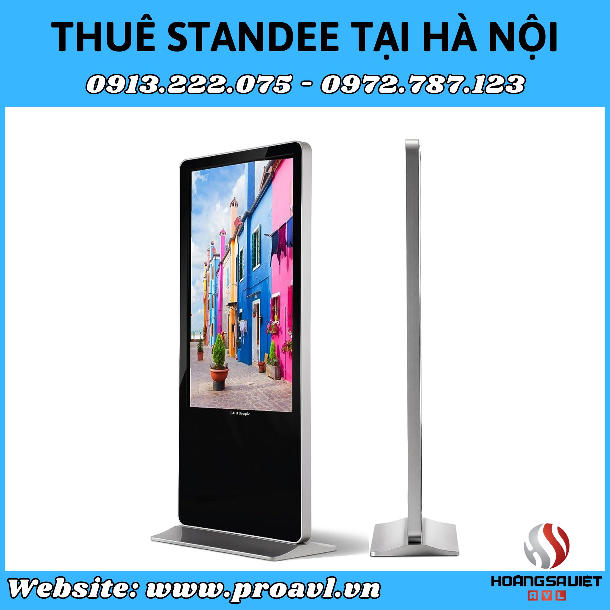 Quality LED Standee Rental