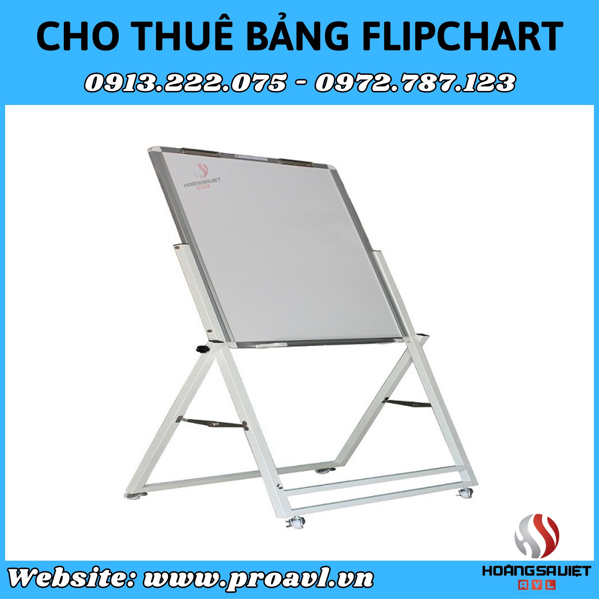 Thuê bảng Flipchart uy tín tại HSV ProAVL