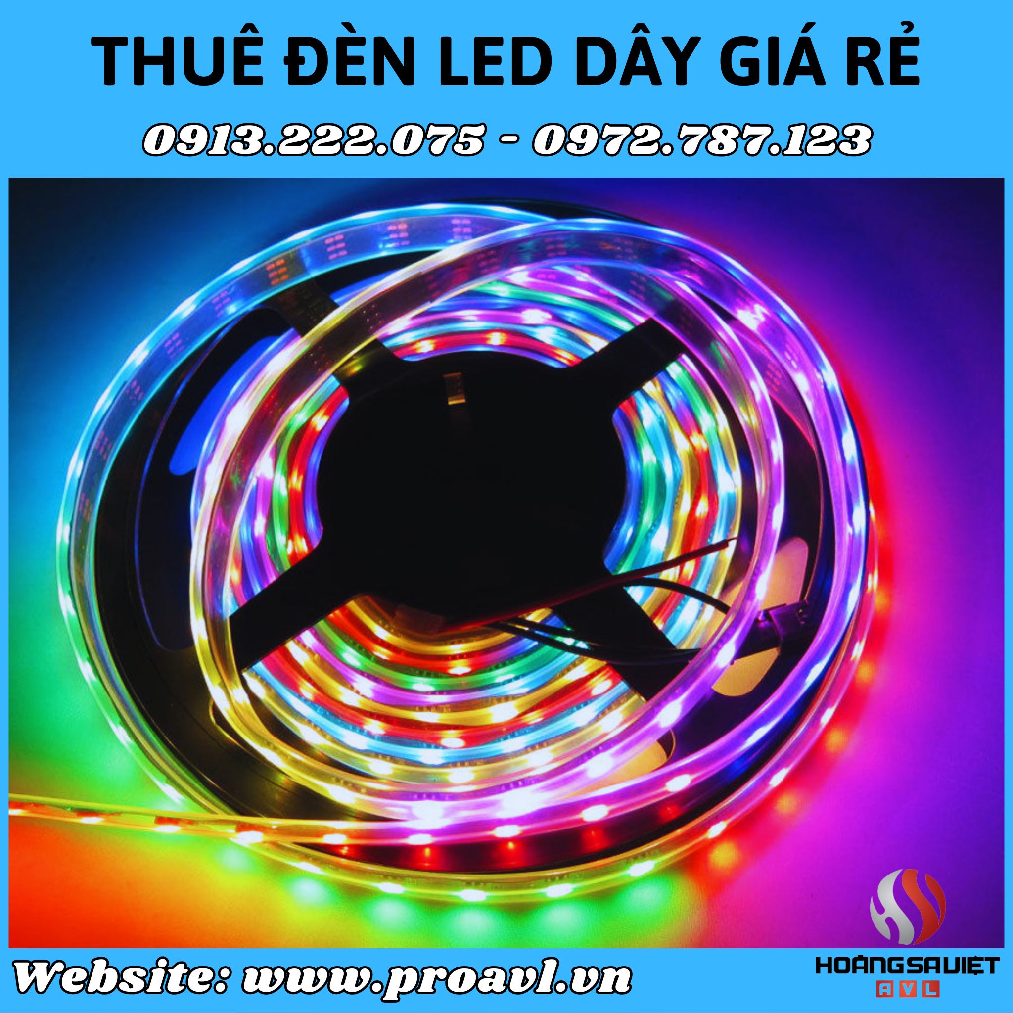 Bán và Cho thuê đèn Led dây sự kiện uy tín, giá trẻ tại Hà Nội