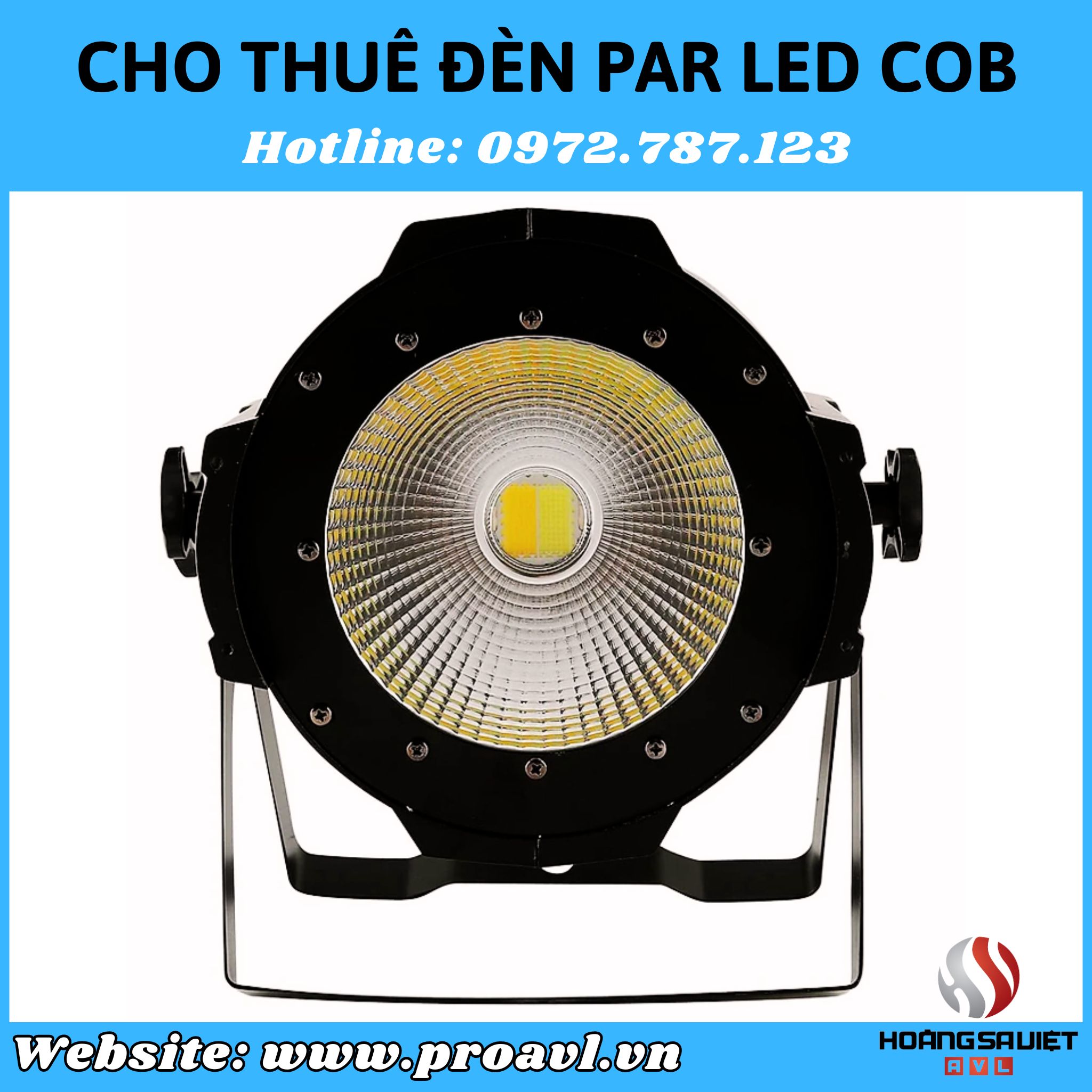 Cho thuê đèn Cob uy tín tại Hà Nội