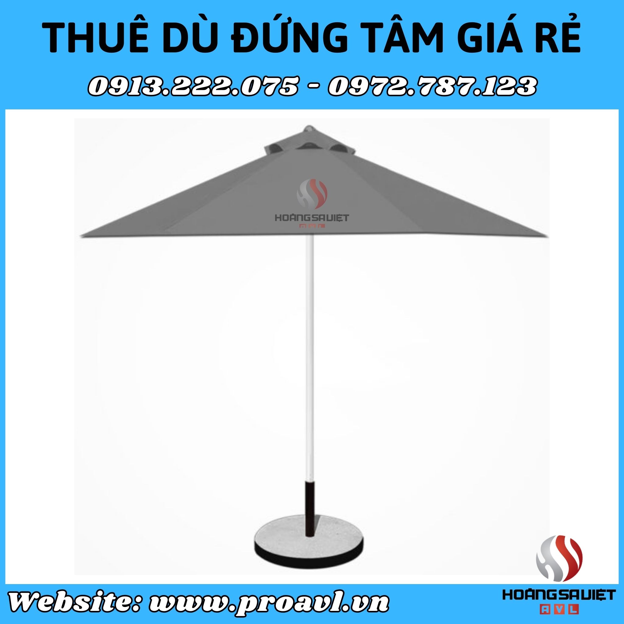 Cheap umbrella rental in Hanoi