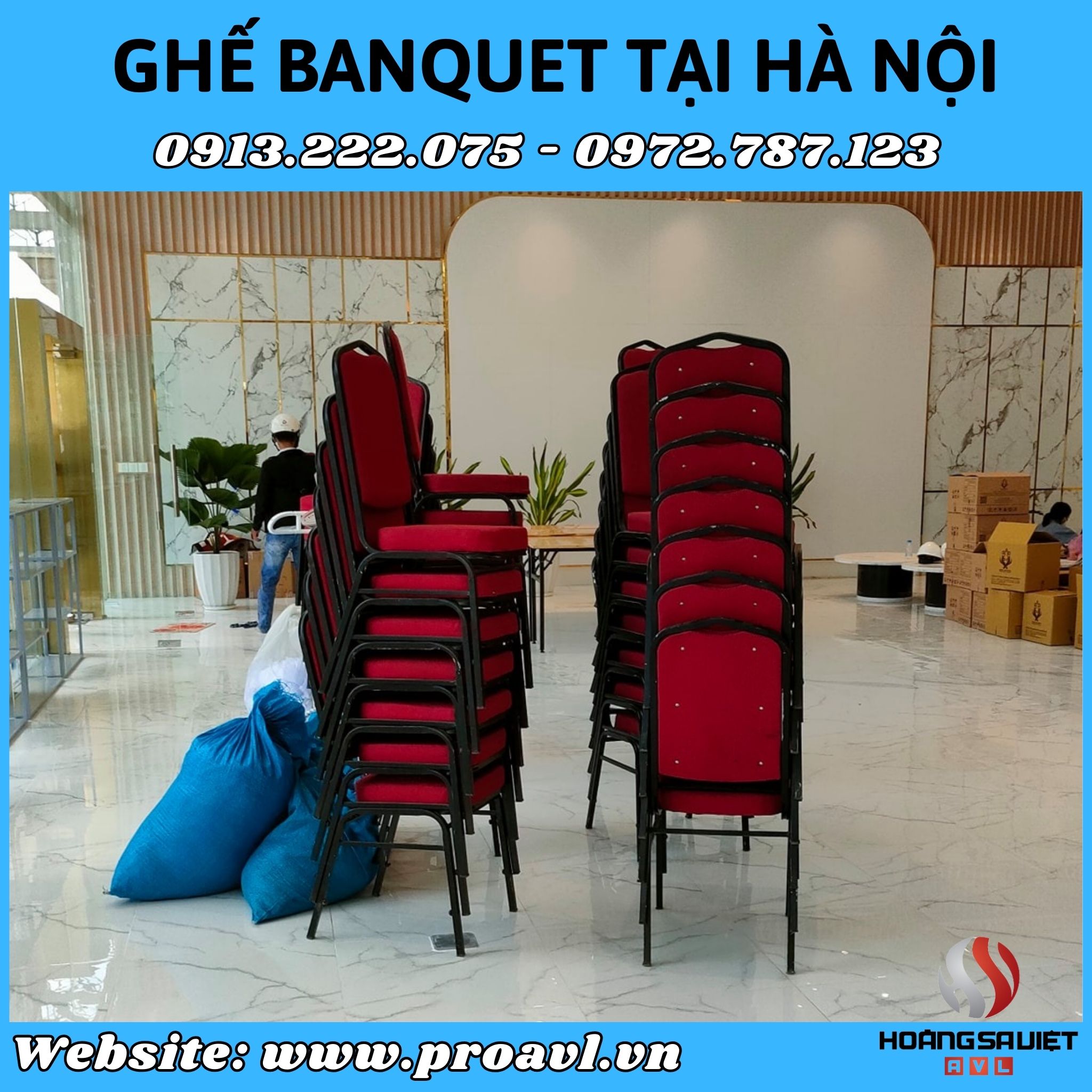 Cho thuê ghế Banquet sự kiện tai Hà Nội