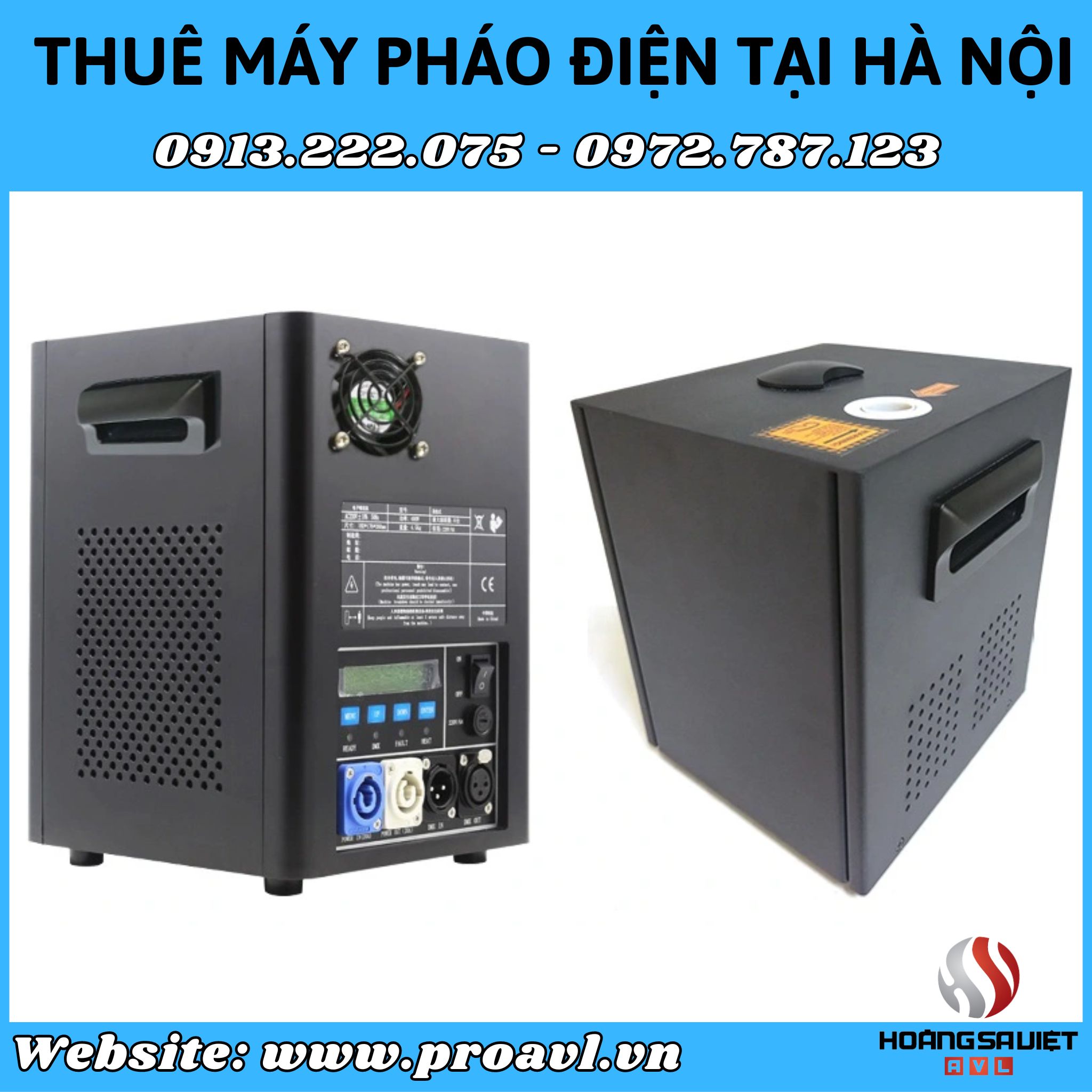 Thuê máy pháo điện tại Hà Nội