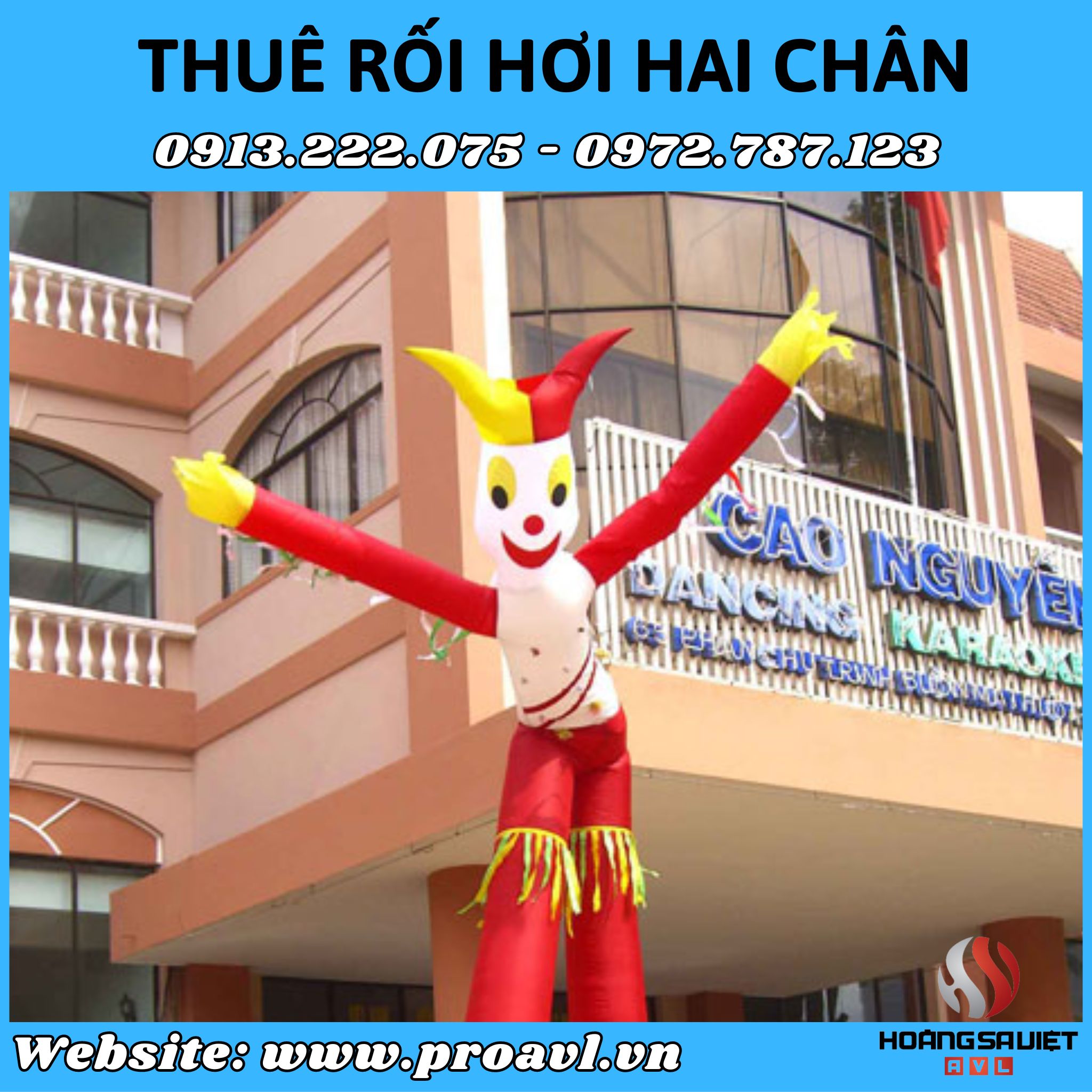 Two-legged inflatable puppets for rent at HSV ProAVL