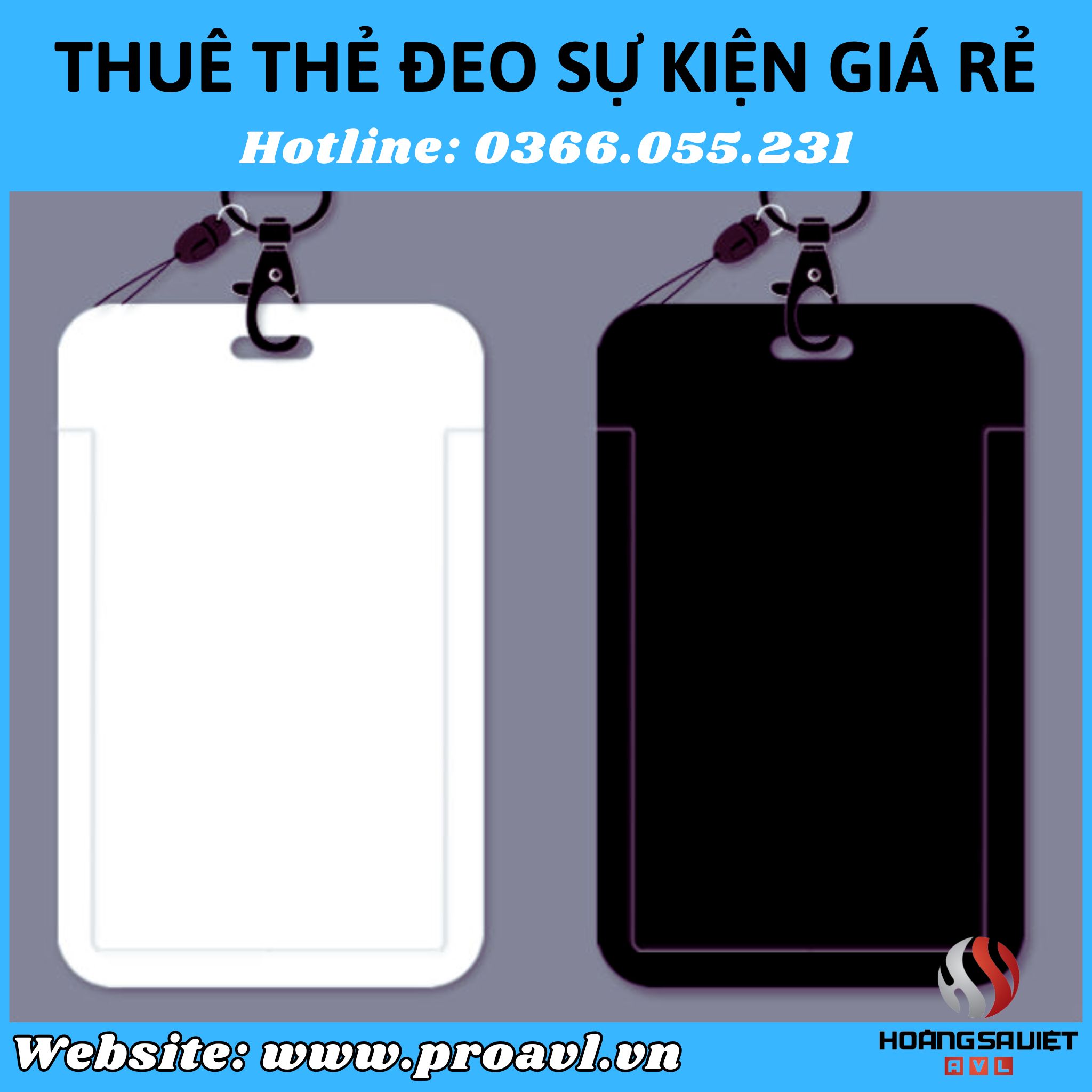 Cho thuê thẻ đeo sự kiện chuyên nghiệp giá rẻ tại Hà Nội