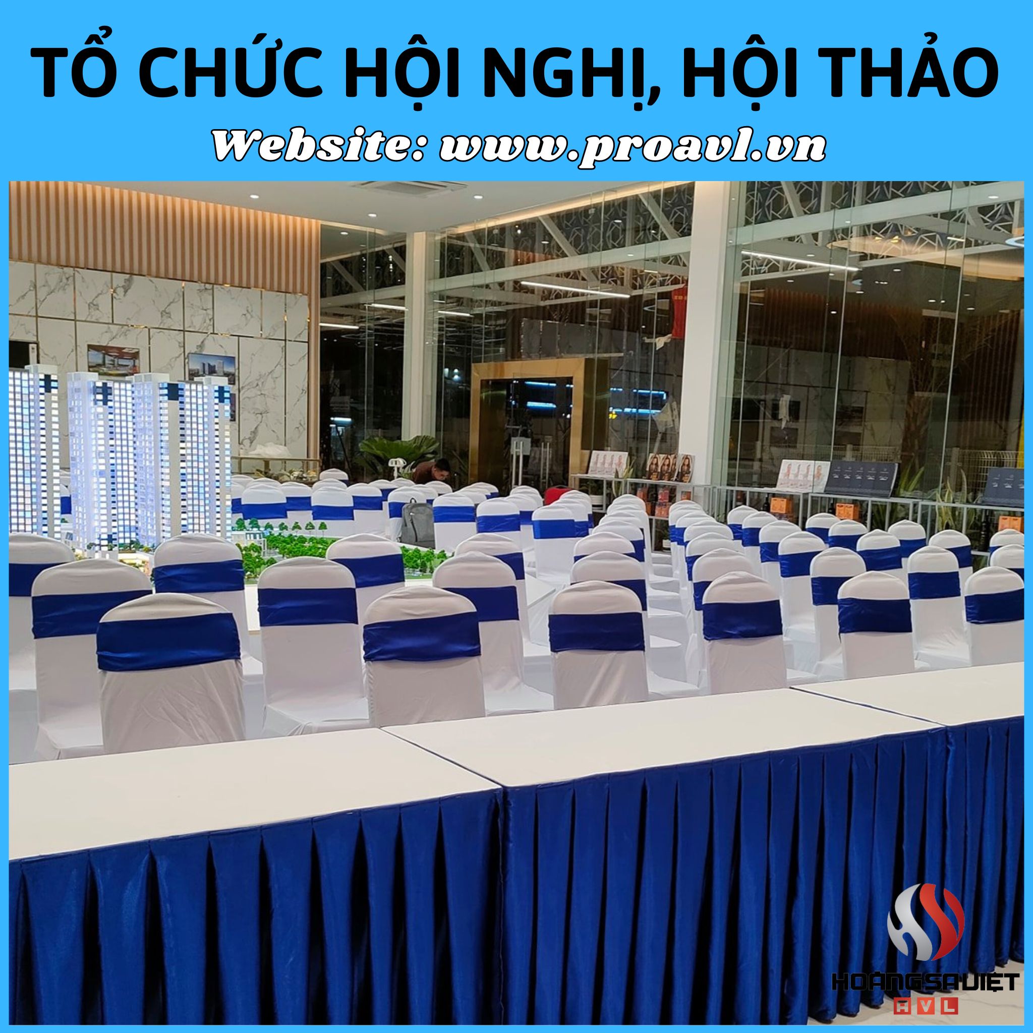 Organize conference and seminar events at HSV ProAVL