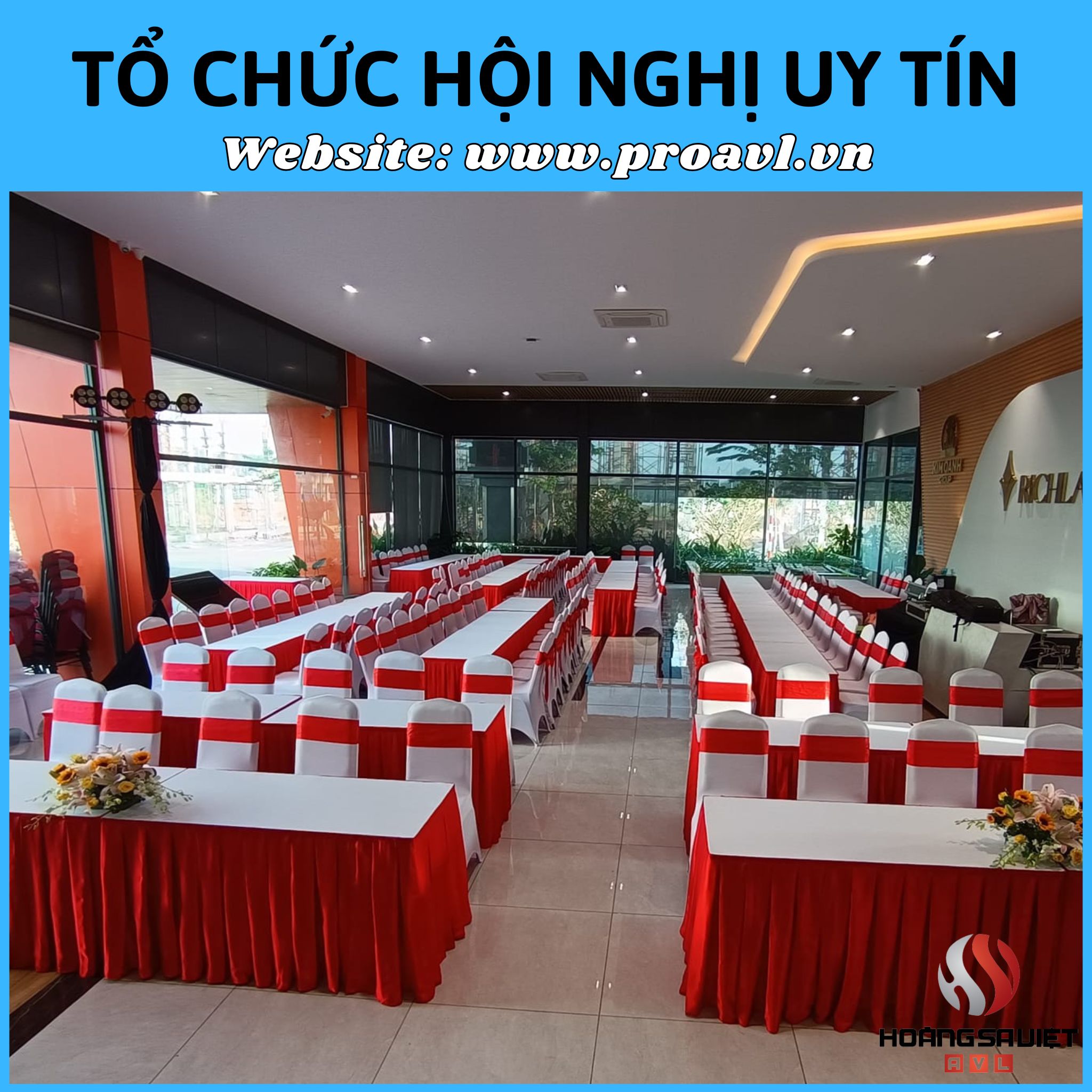 Organize prestigious conference events at HSV ProAVL