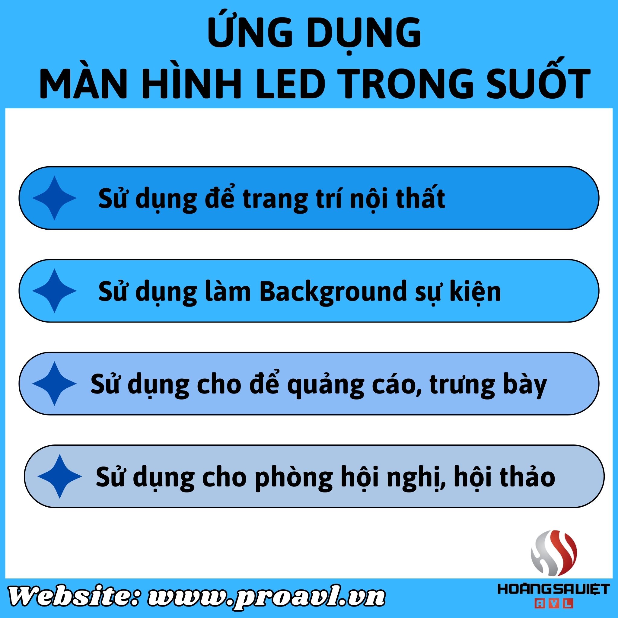 Application of stage LED screen