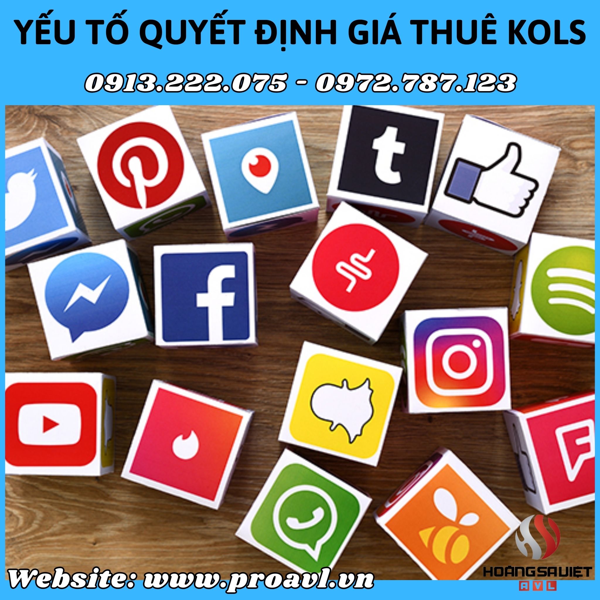 Yếu tố quyết định giá thuê Kols 