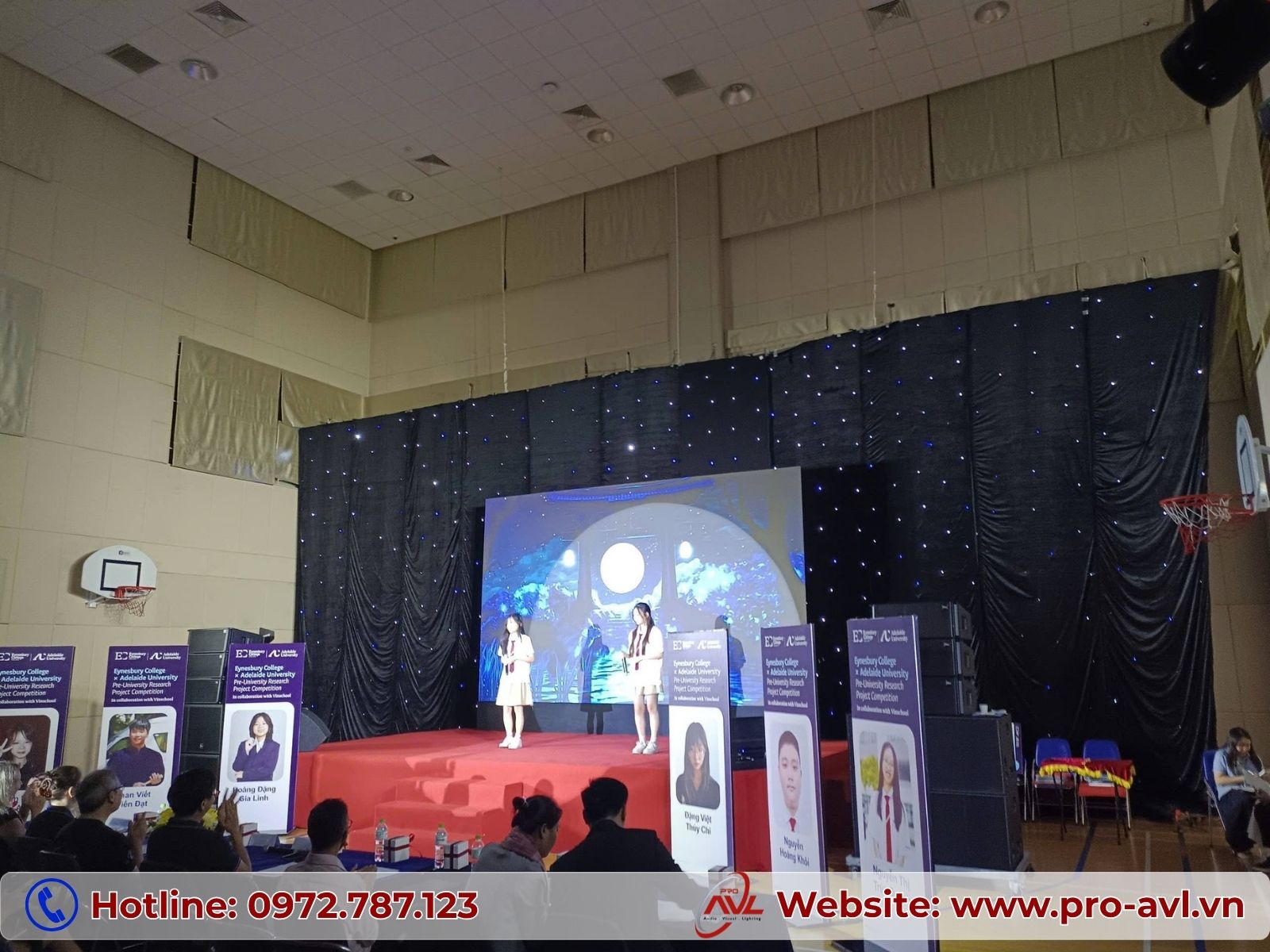 cho thuê thiết bị sự kiện trường học