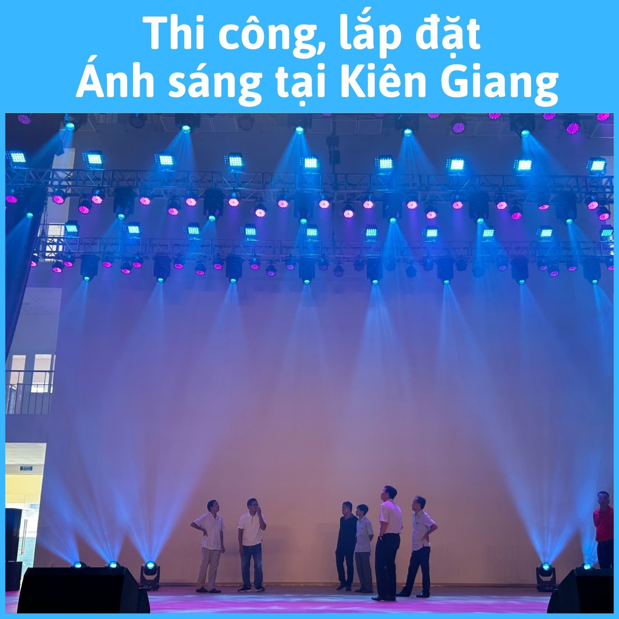 Professional and reputable lighting construction and installation in Da Lat