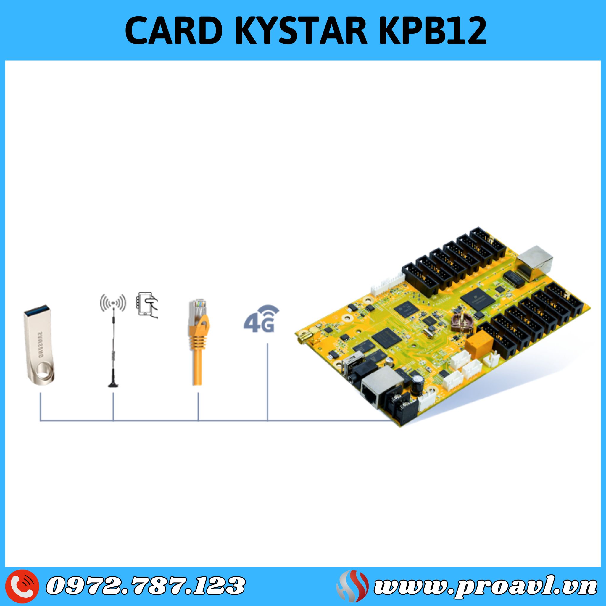 Genuine Kystar KPB12 card, good price