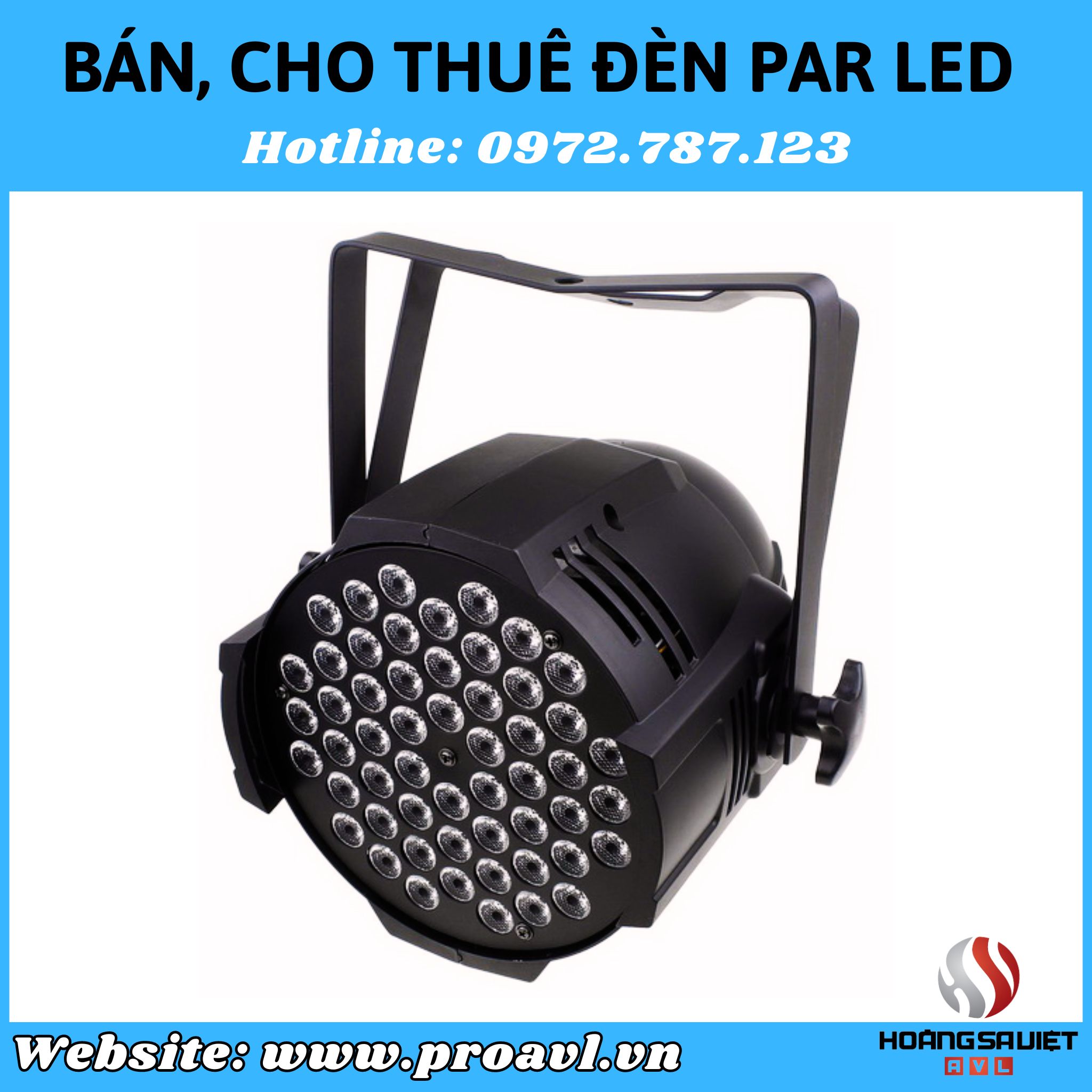 Full color stage Par Led lights for rent 