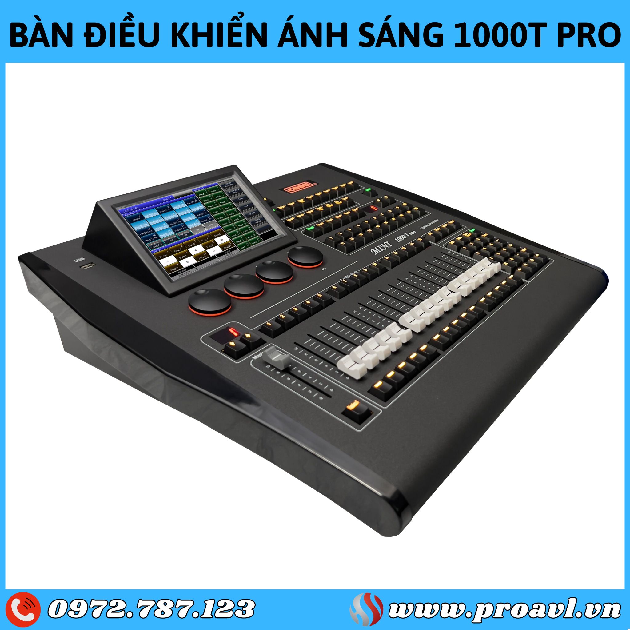CODE stage lighting control desk