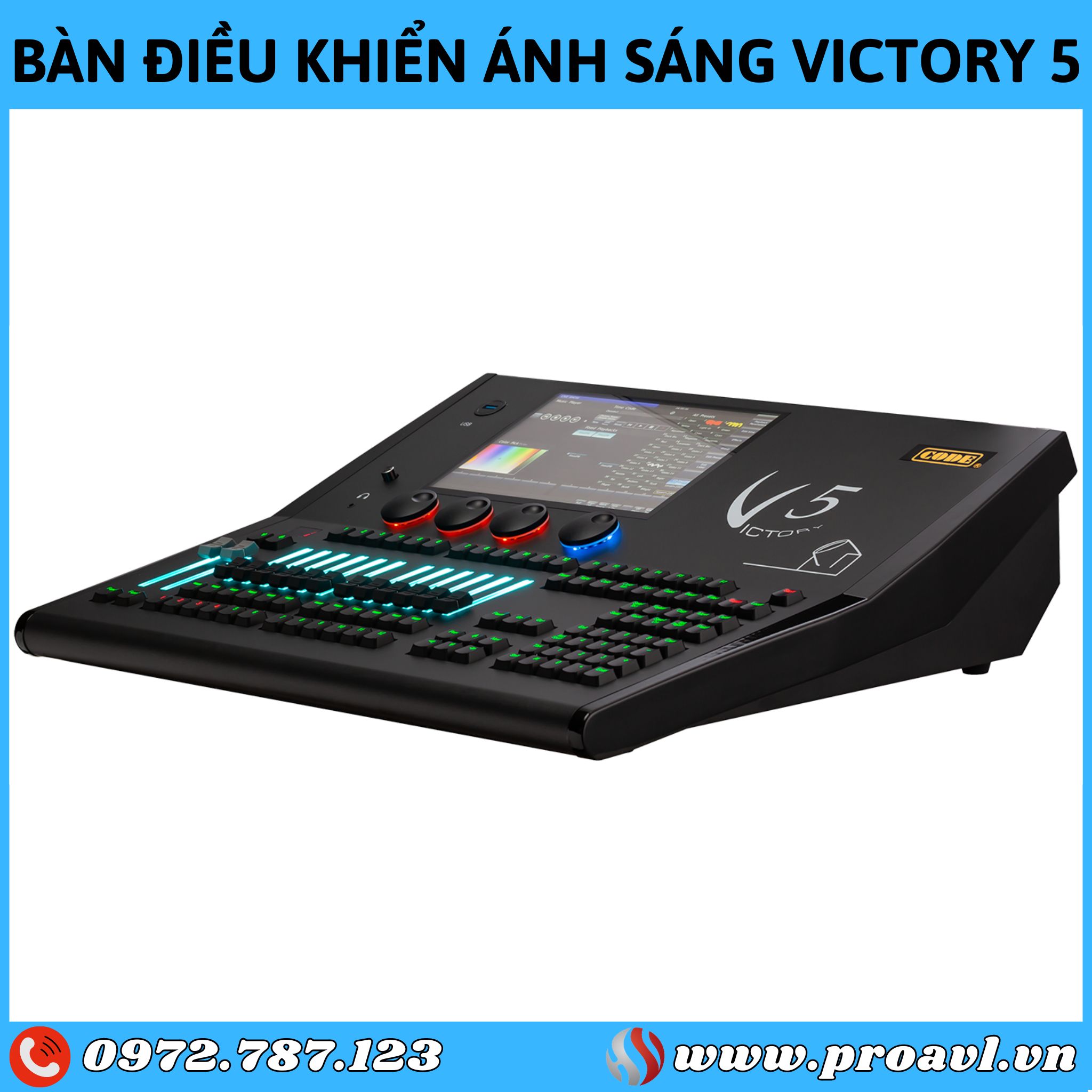 Code Victory 5 lighting console