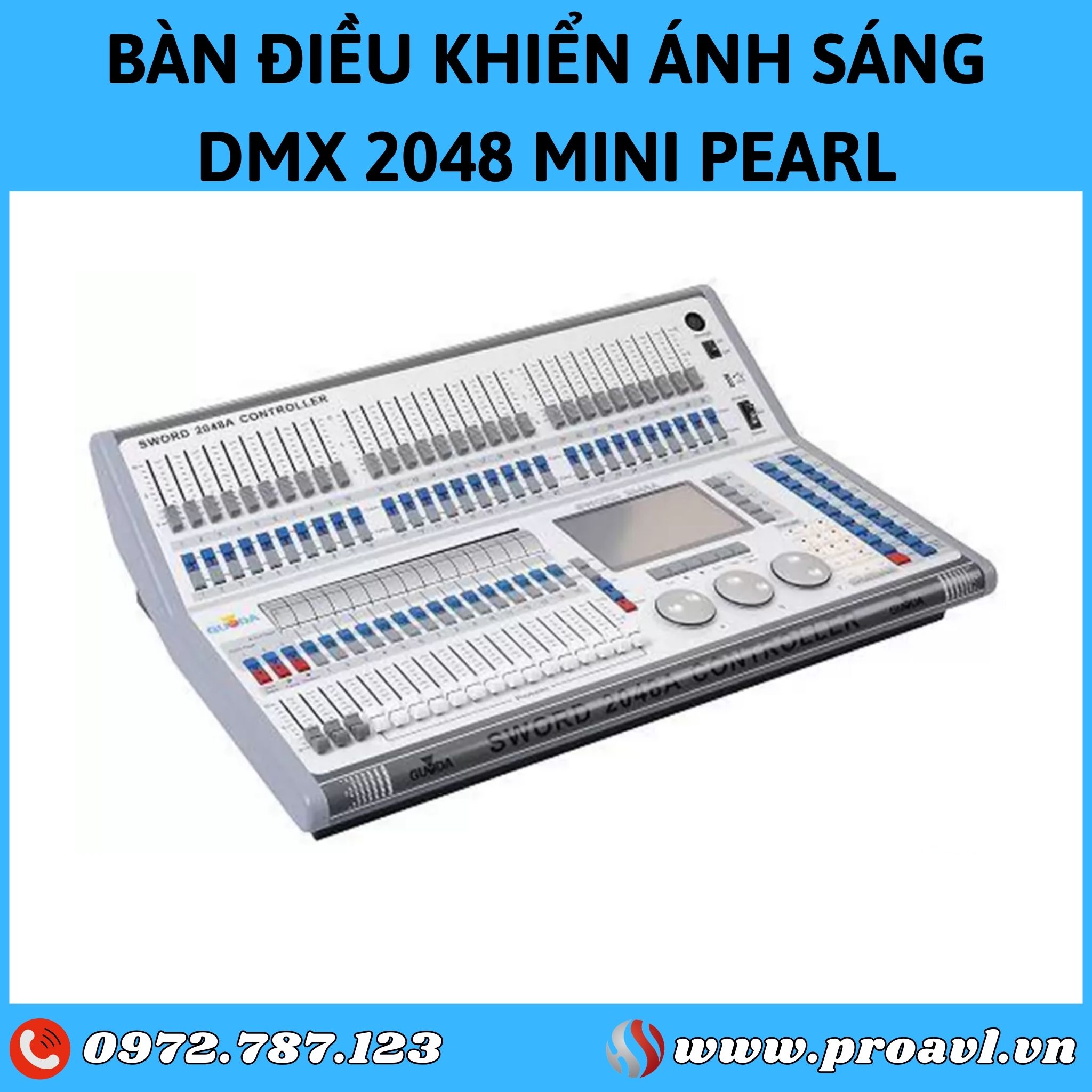DMX 2048 Mini Pearl Stage Lighting Console
