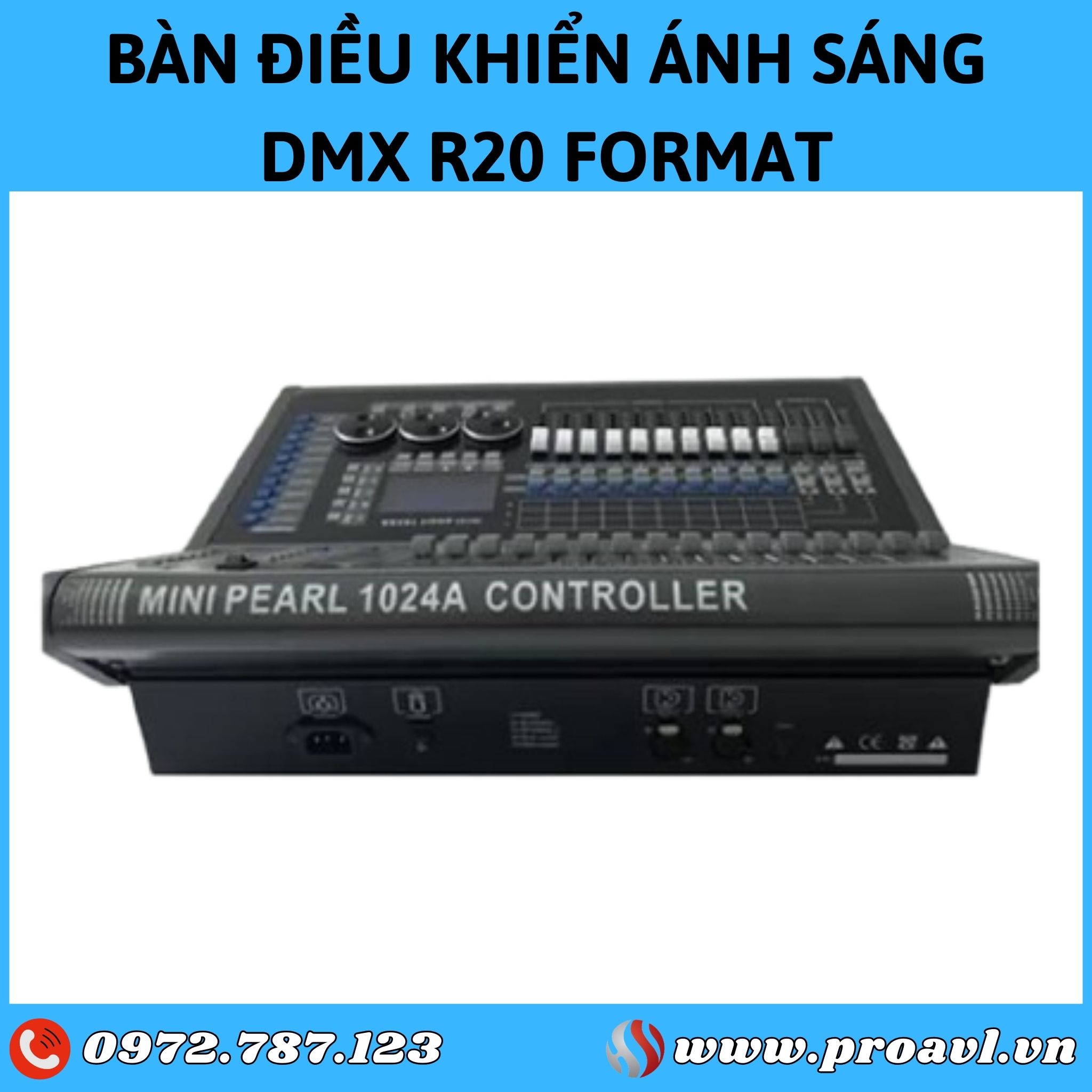 DMX Stage Lighting Control Desk R20 Format