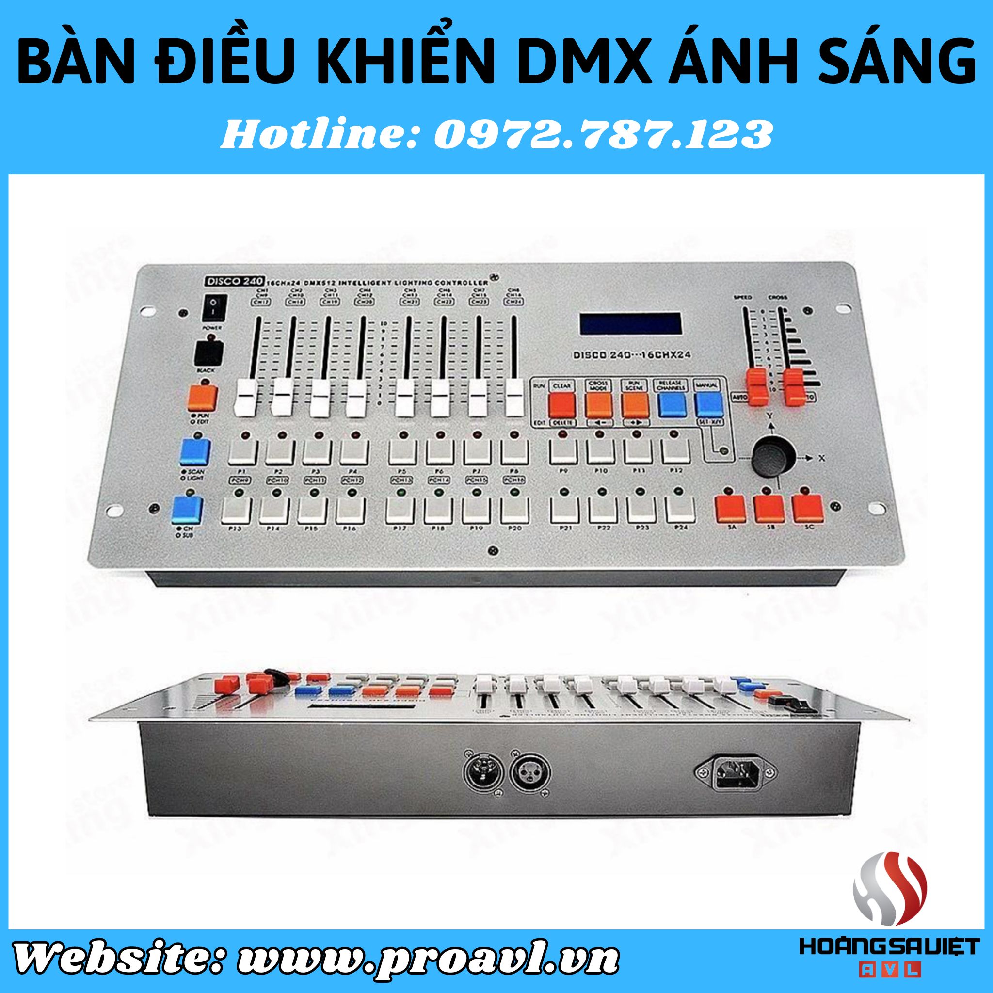 Lighting control panel rental at good price, reputable