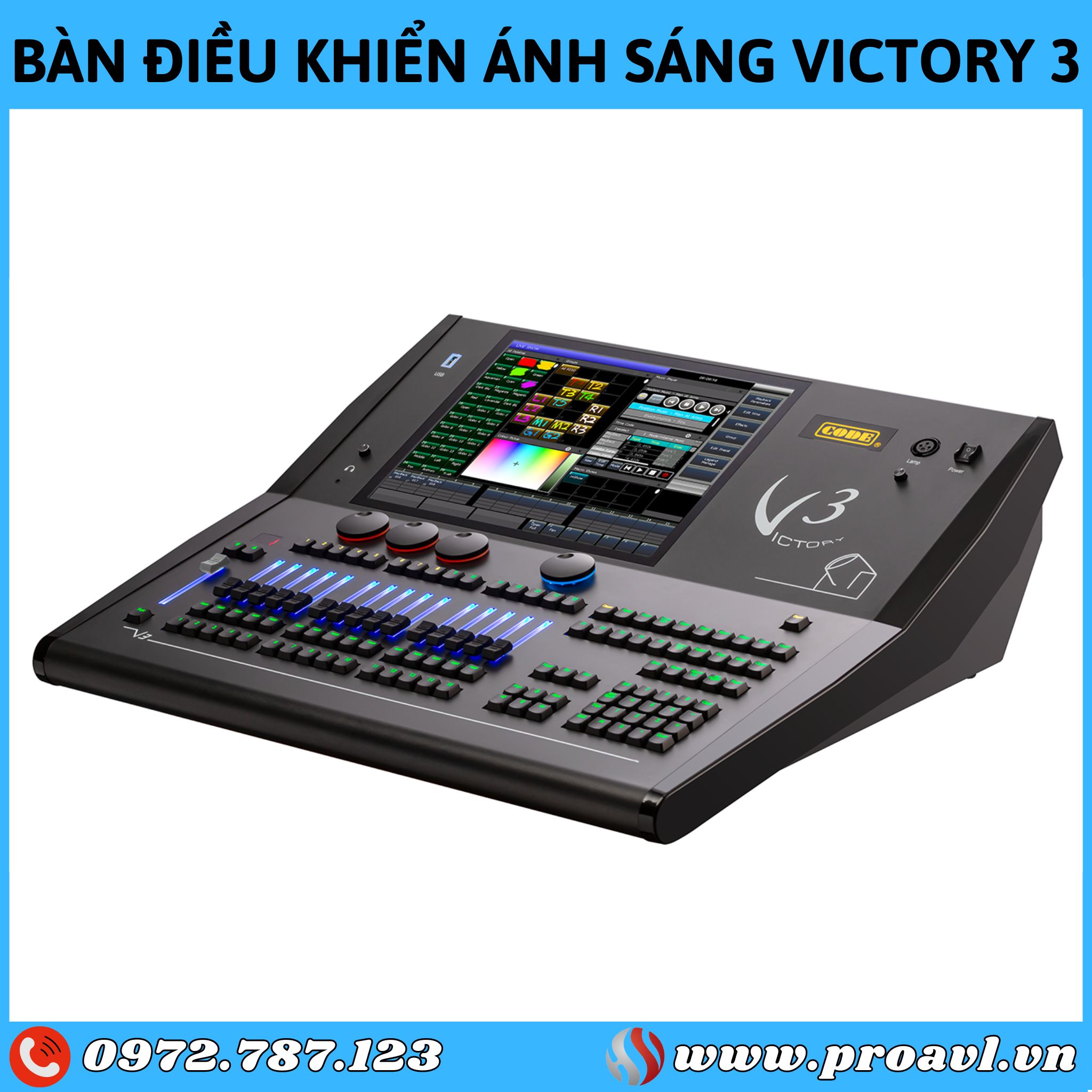 CODE Victory 3 lighting console